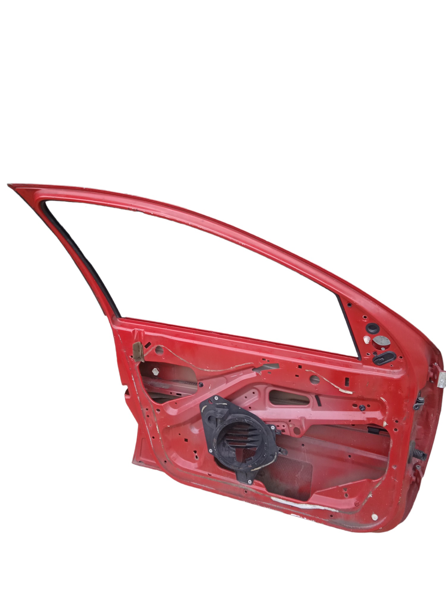 Porta Esquerda Peugeot Hoggar,206,207 2013 Usado C/detalhe  – Dianteira – Esquerda – Vermelha 5