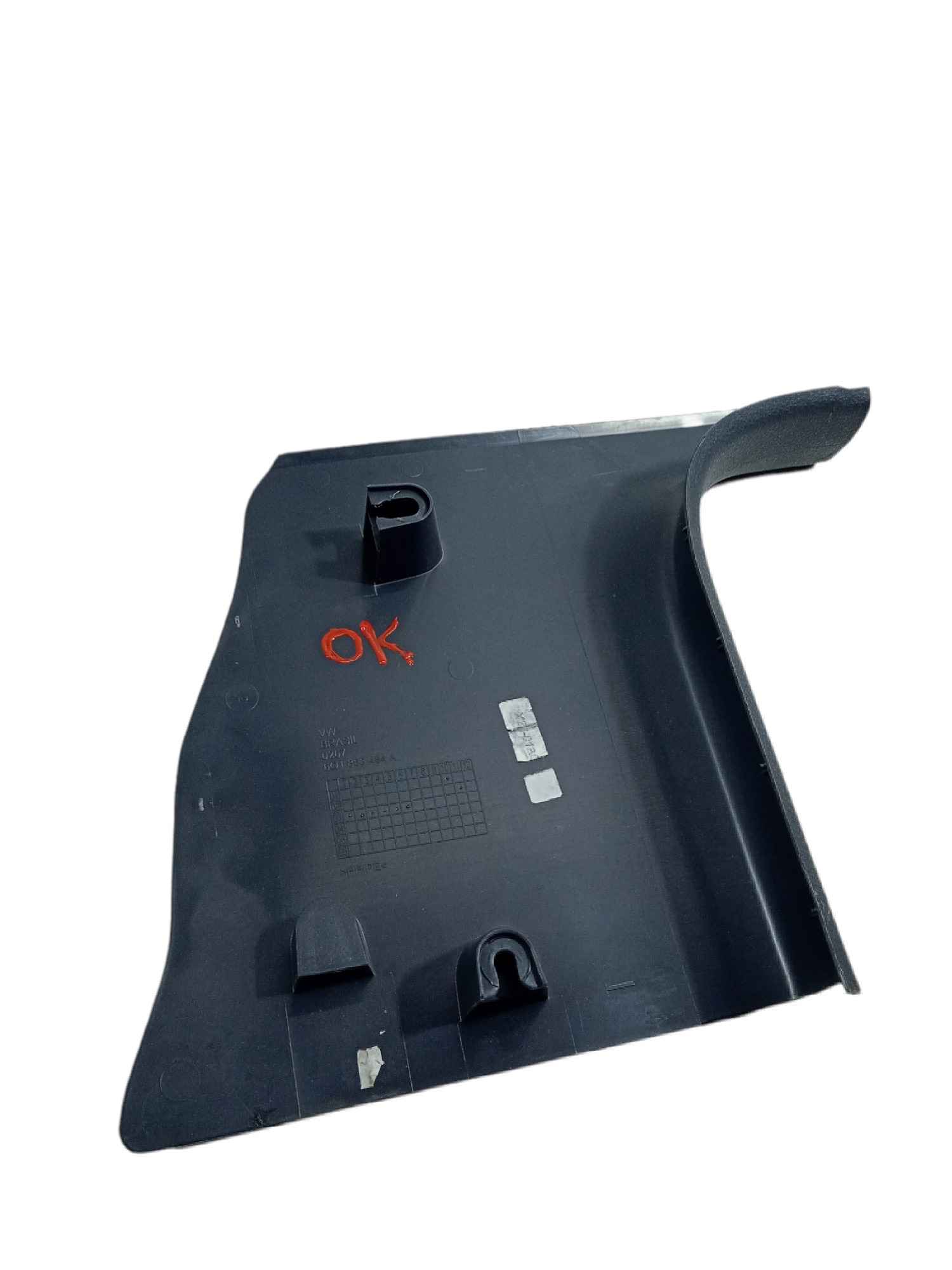 Moldura Inferior L/d Polo 2003 Usado 2