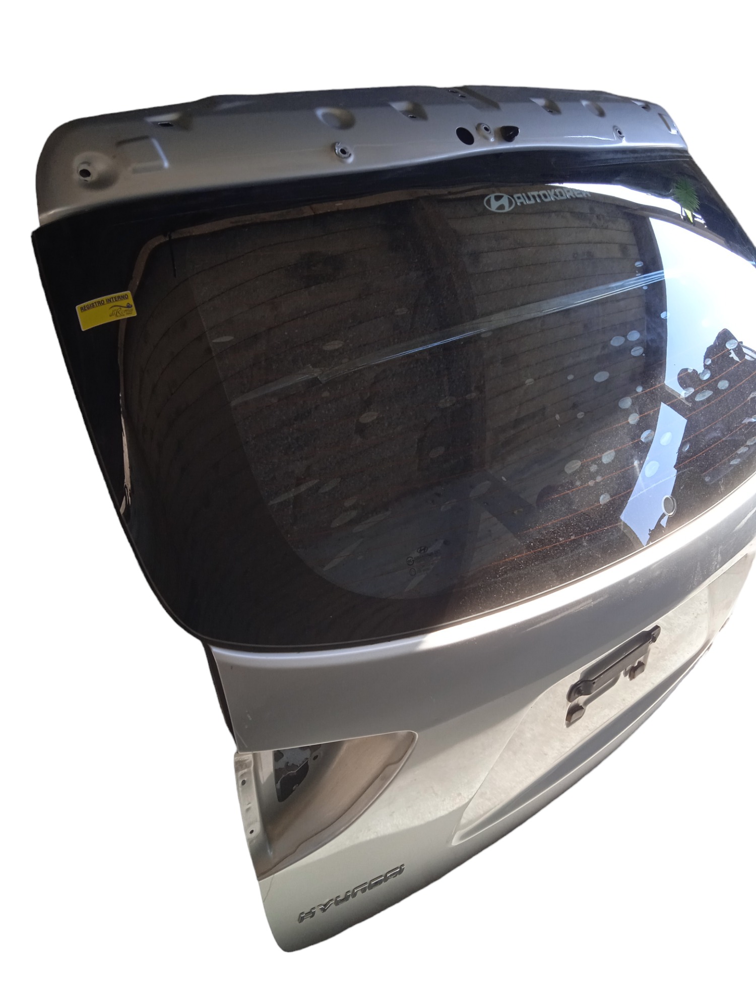 Tampa Traseira C/vidro Hyundai Veracruz  Cinza 6