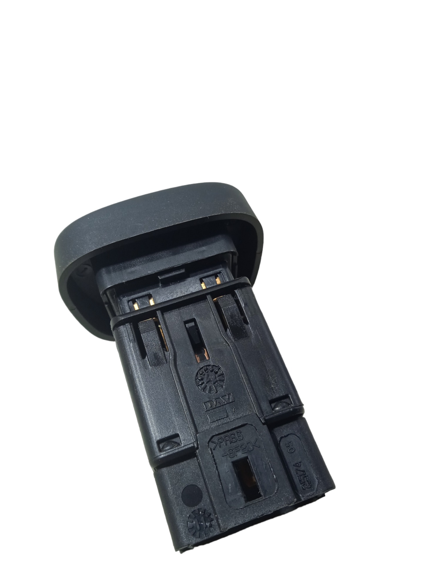 Botão Pisca Alerta Renault Clio 2011 Usado  Preto 3