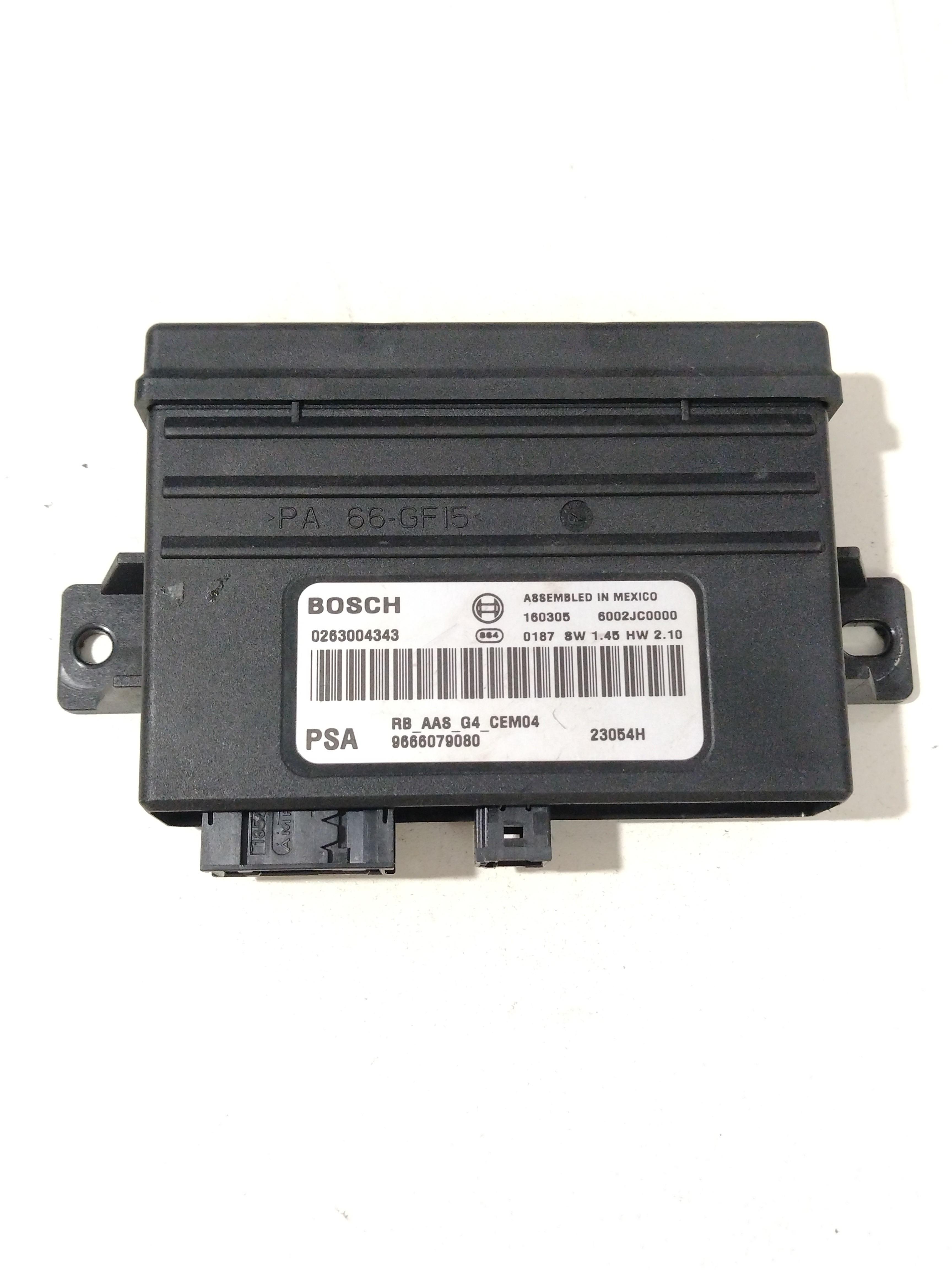 Módulo Sensor Estacionamento Citroen C3 2016 9666079080 1