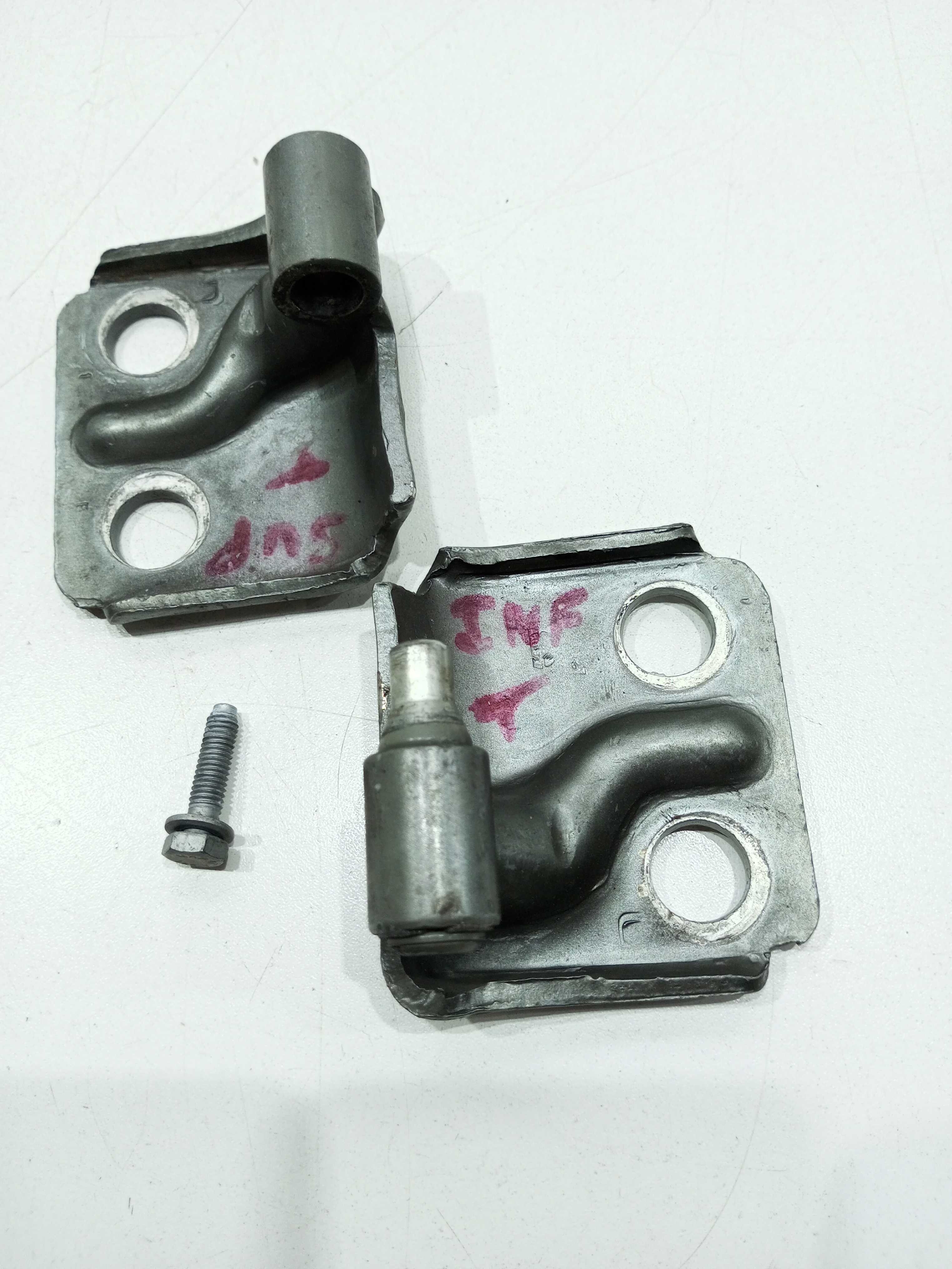 Par Dobradiças Porta Traseira Direita Fiat Siena 2011 4