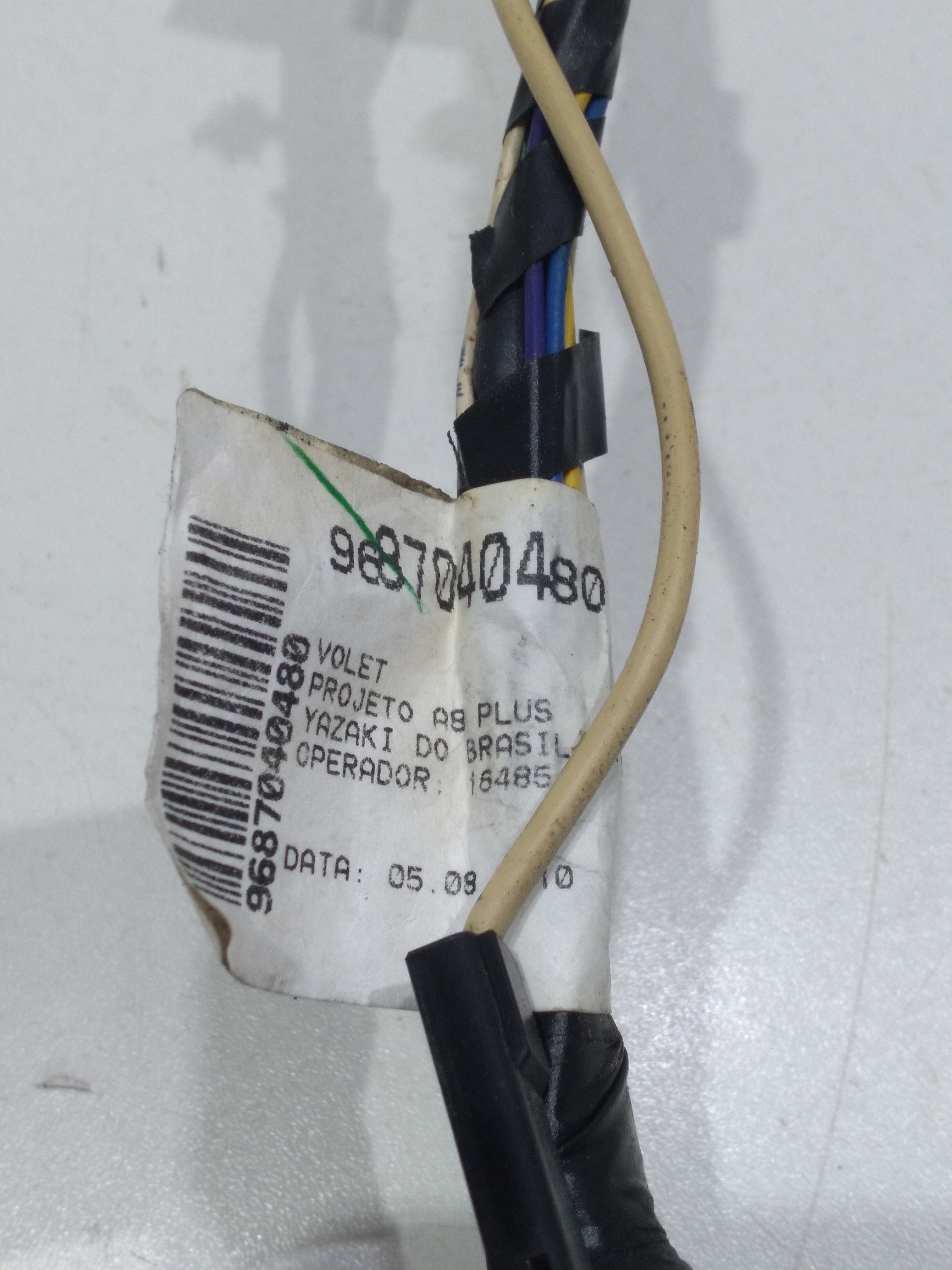 Chicote Tampa Traseira  Citroën C3 Glx  1.4 8v 2011 2