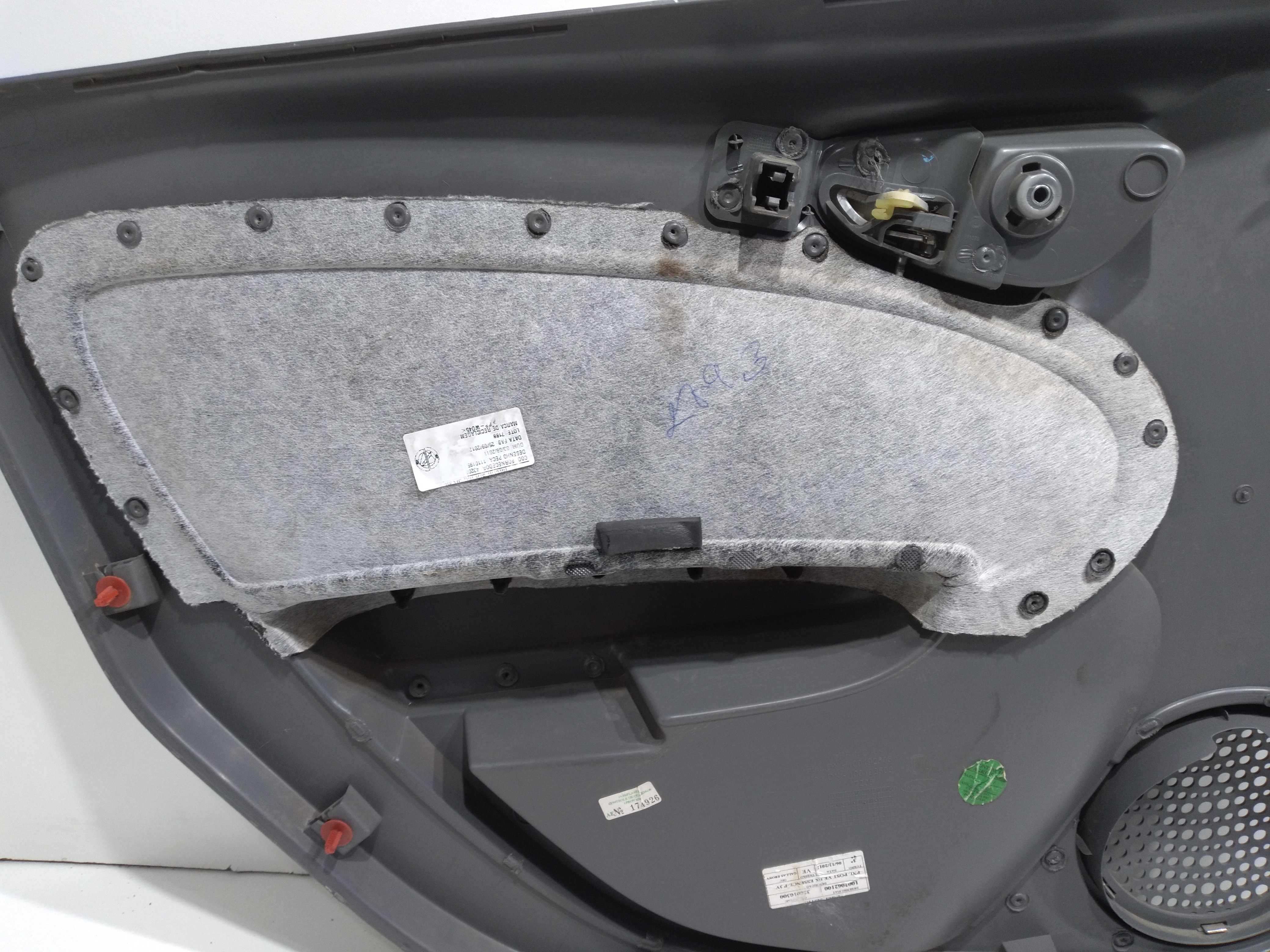 Forro Porta Traseira Direita Fiat Grand Siena Essence 2013 7