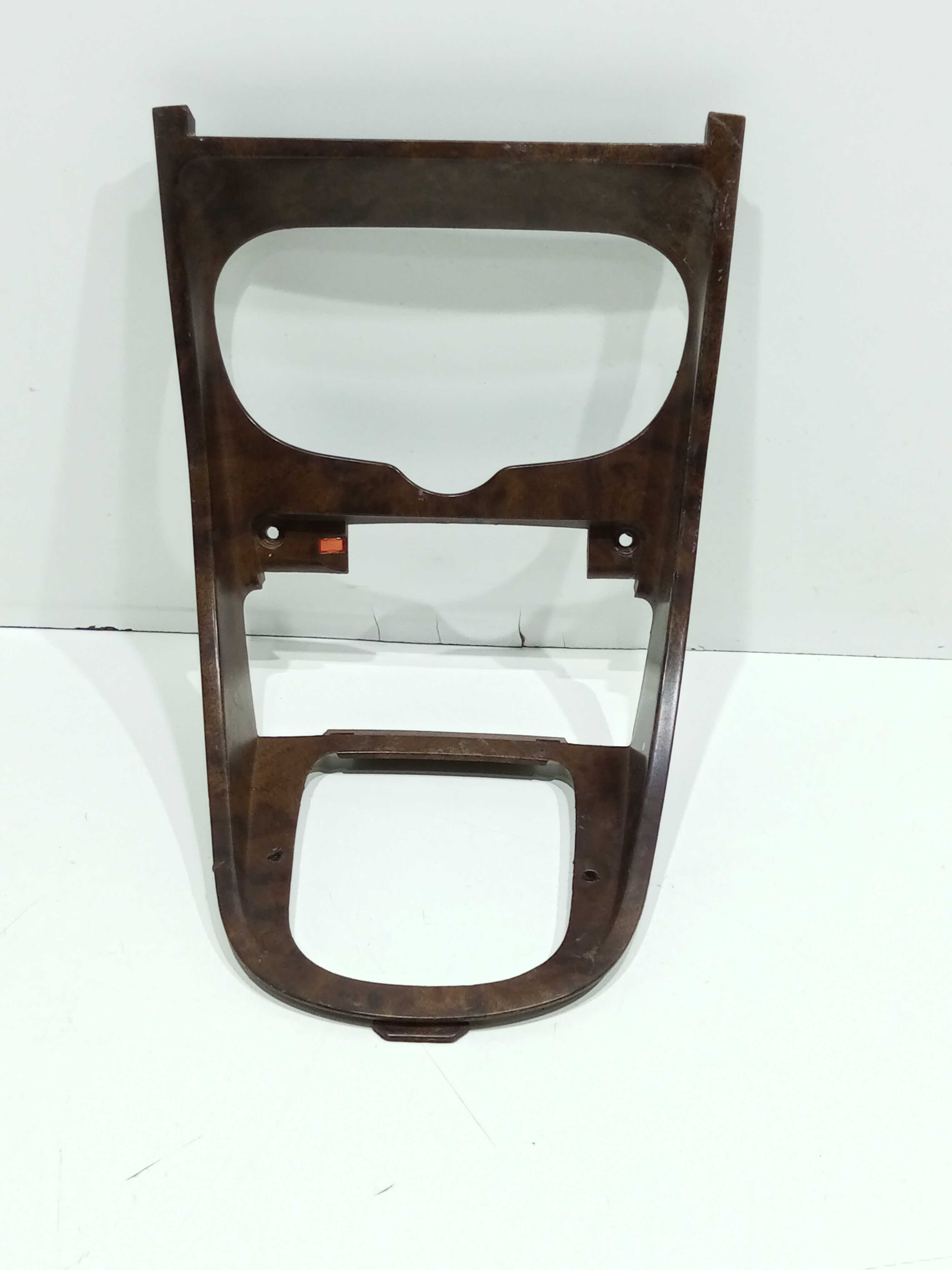 Moldura Painel Central Peugeot 307 2003 Madeira Original Amadeirado 1