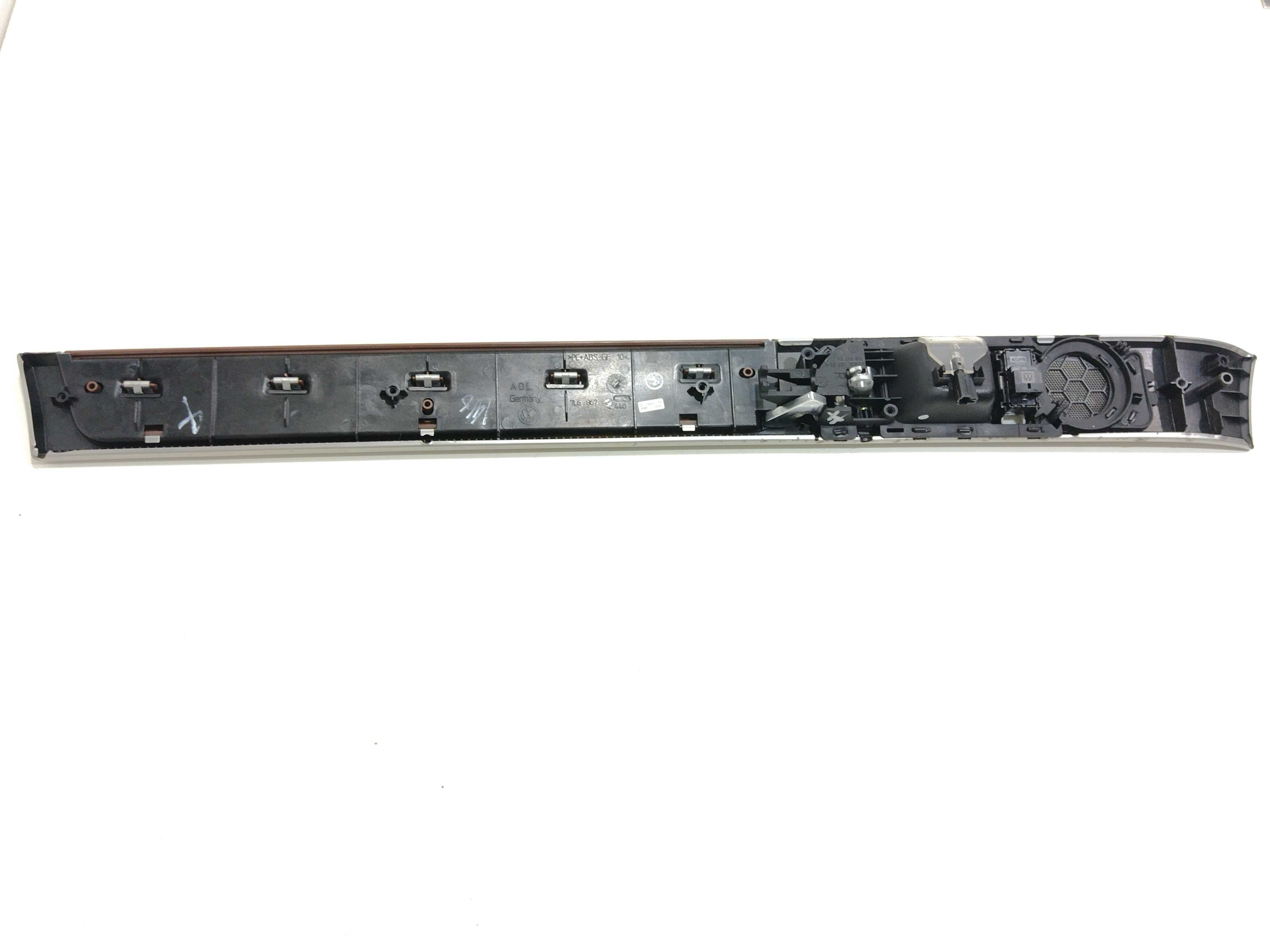 Régua Porta Maçaneta Interna Diant Direit Touareg Vw 2005 8