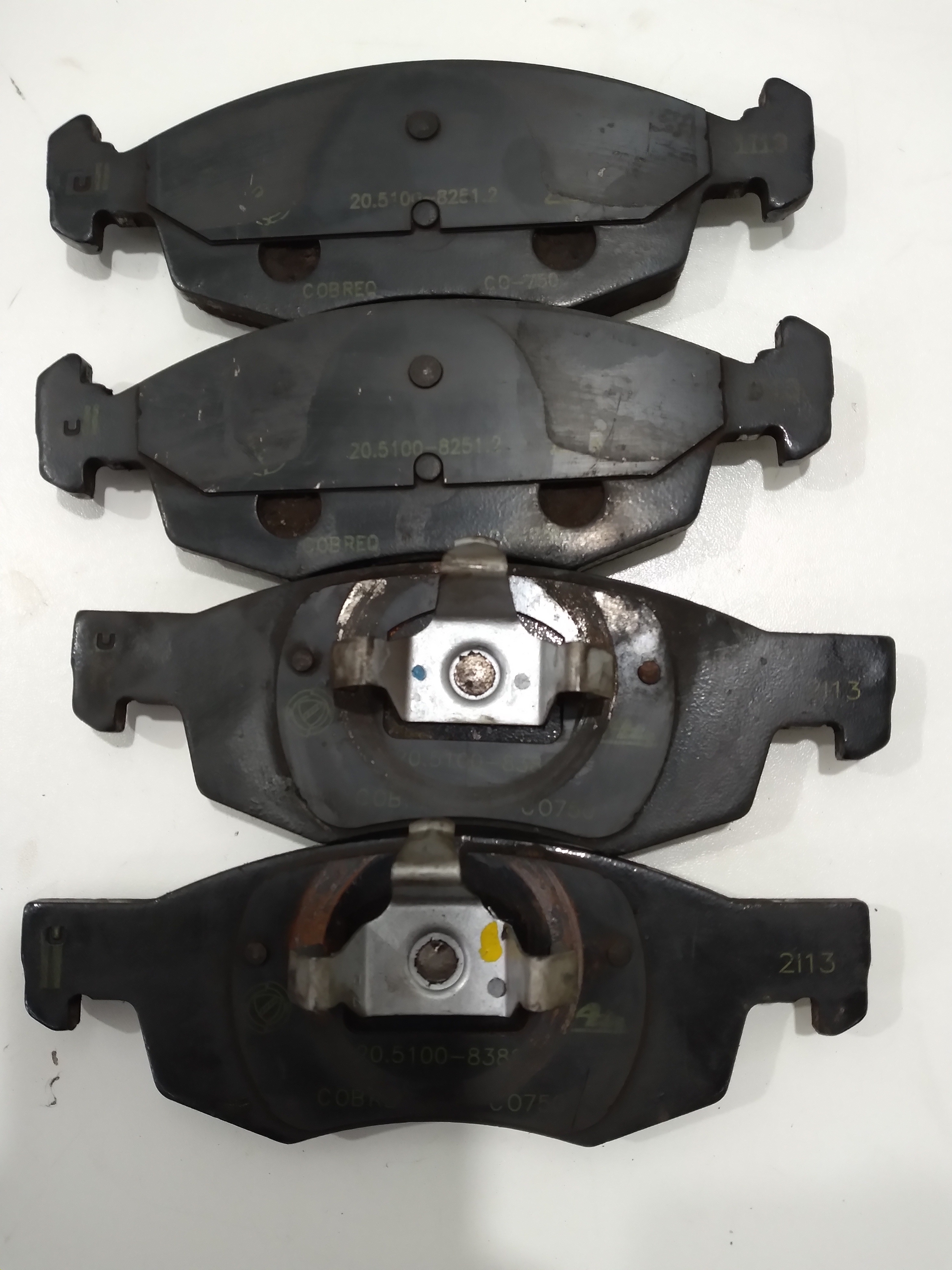Kit Discos/pastilhas Dianteiras Grand Siena Attrac. 1.4 2013 8