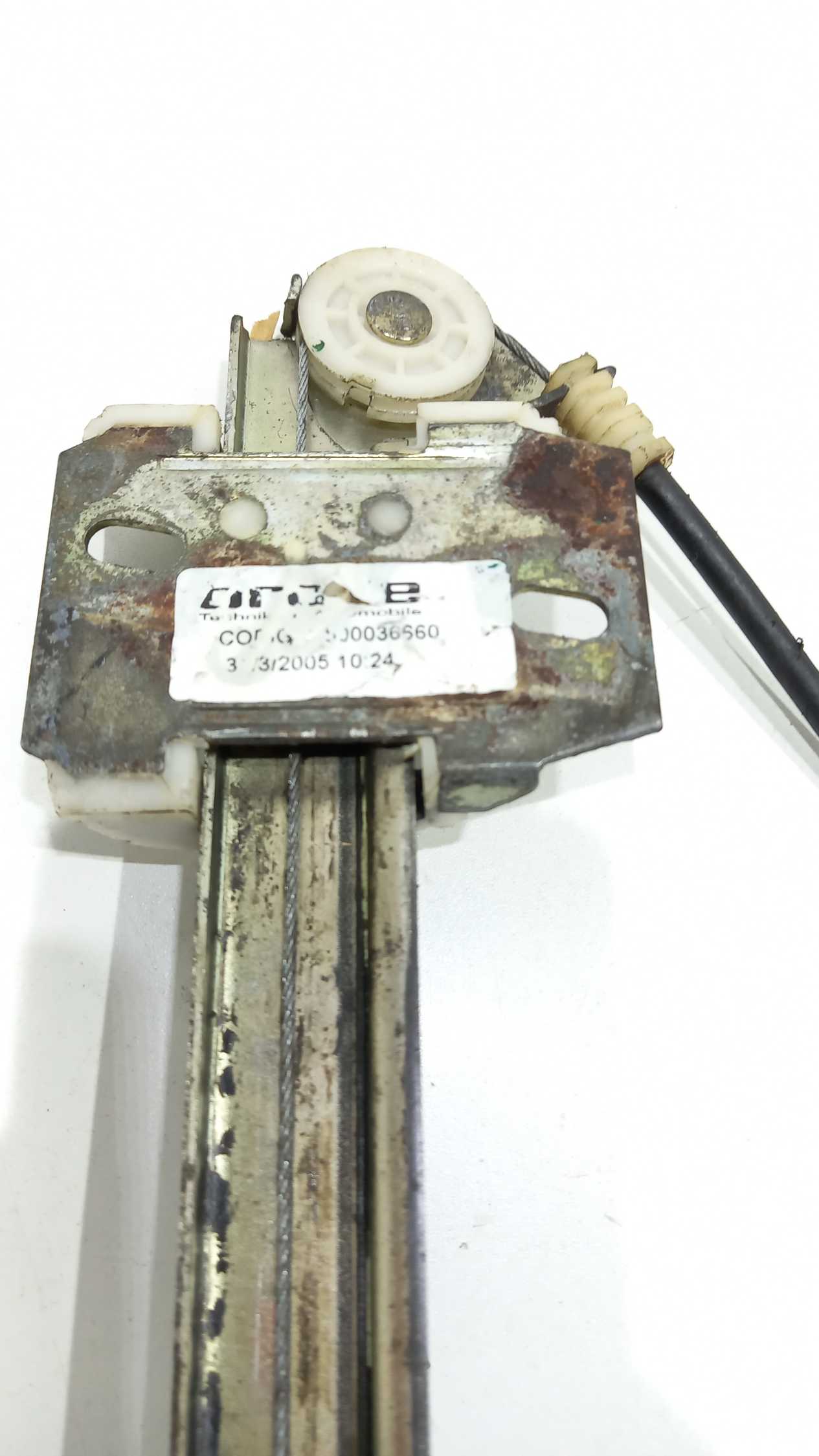 Maquina De Vidro Manual Dianteira Direita Uno 2008 6