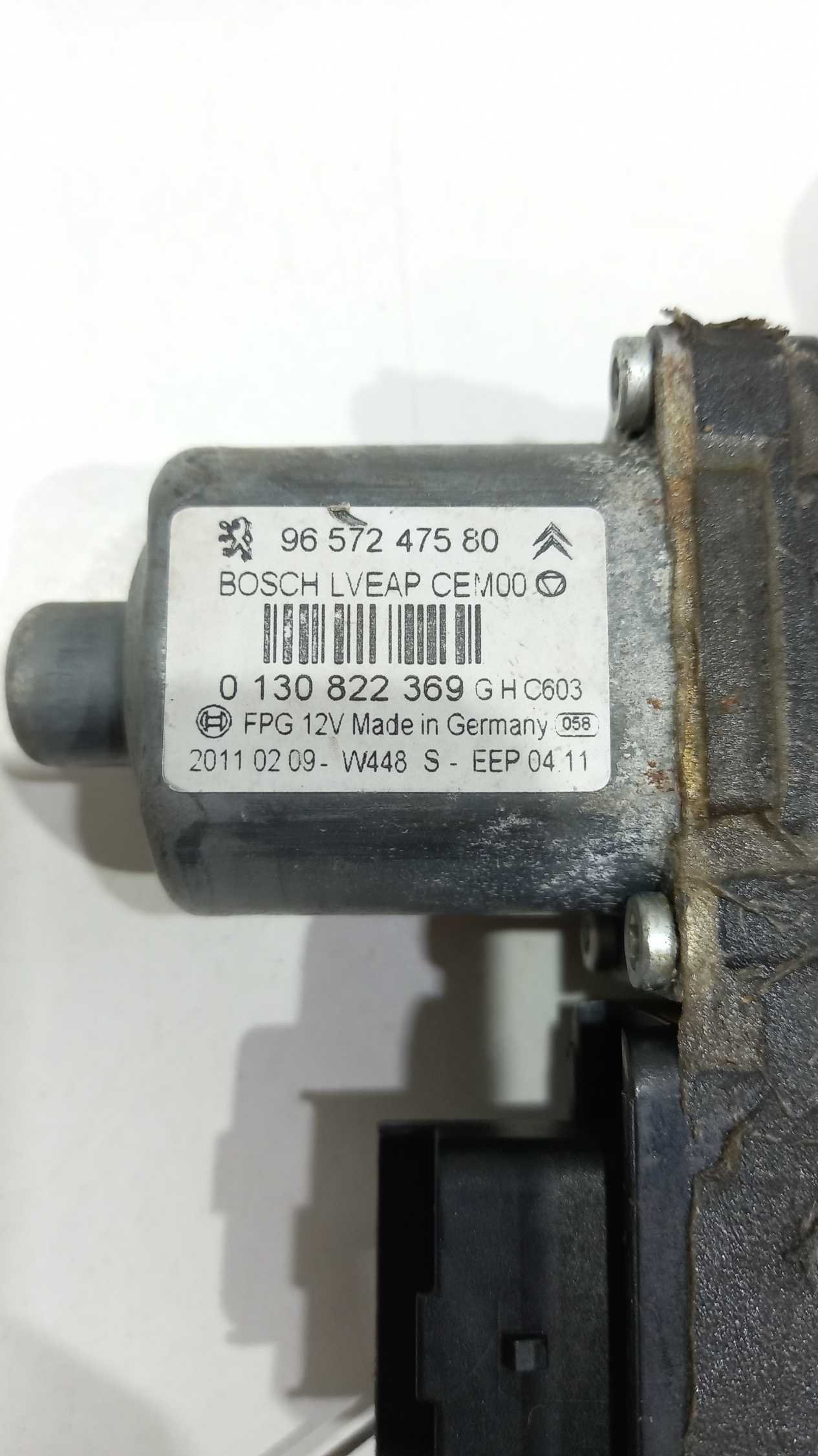 Maquina De Vidro Elétrica Diant. Direita Peugeot 308 2014 2