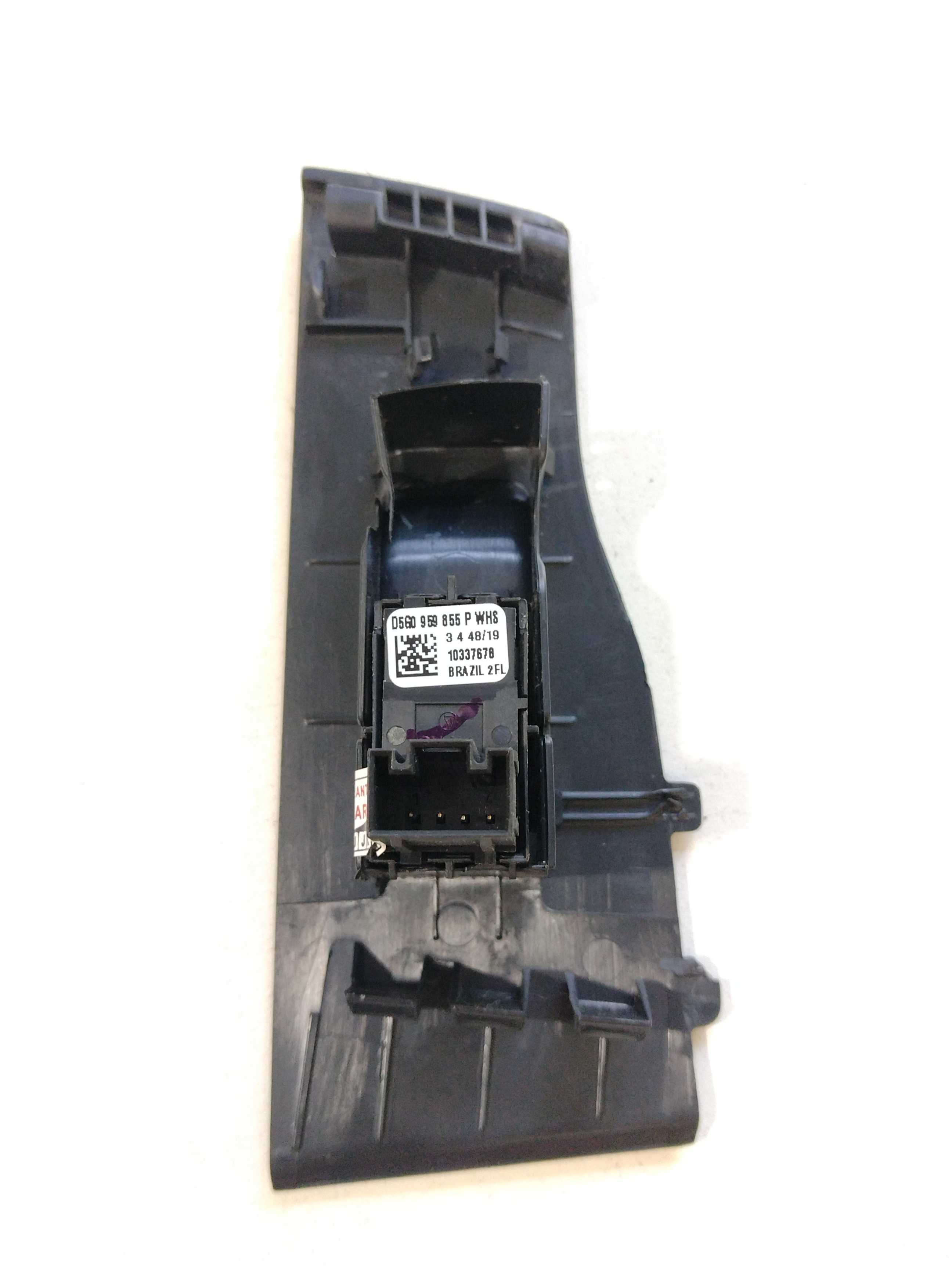Moldura Botão Vidro Porta Tras Dir T-cross 2020 2g1867256 3