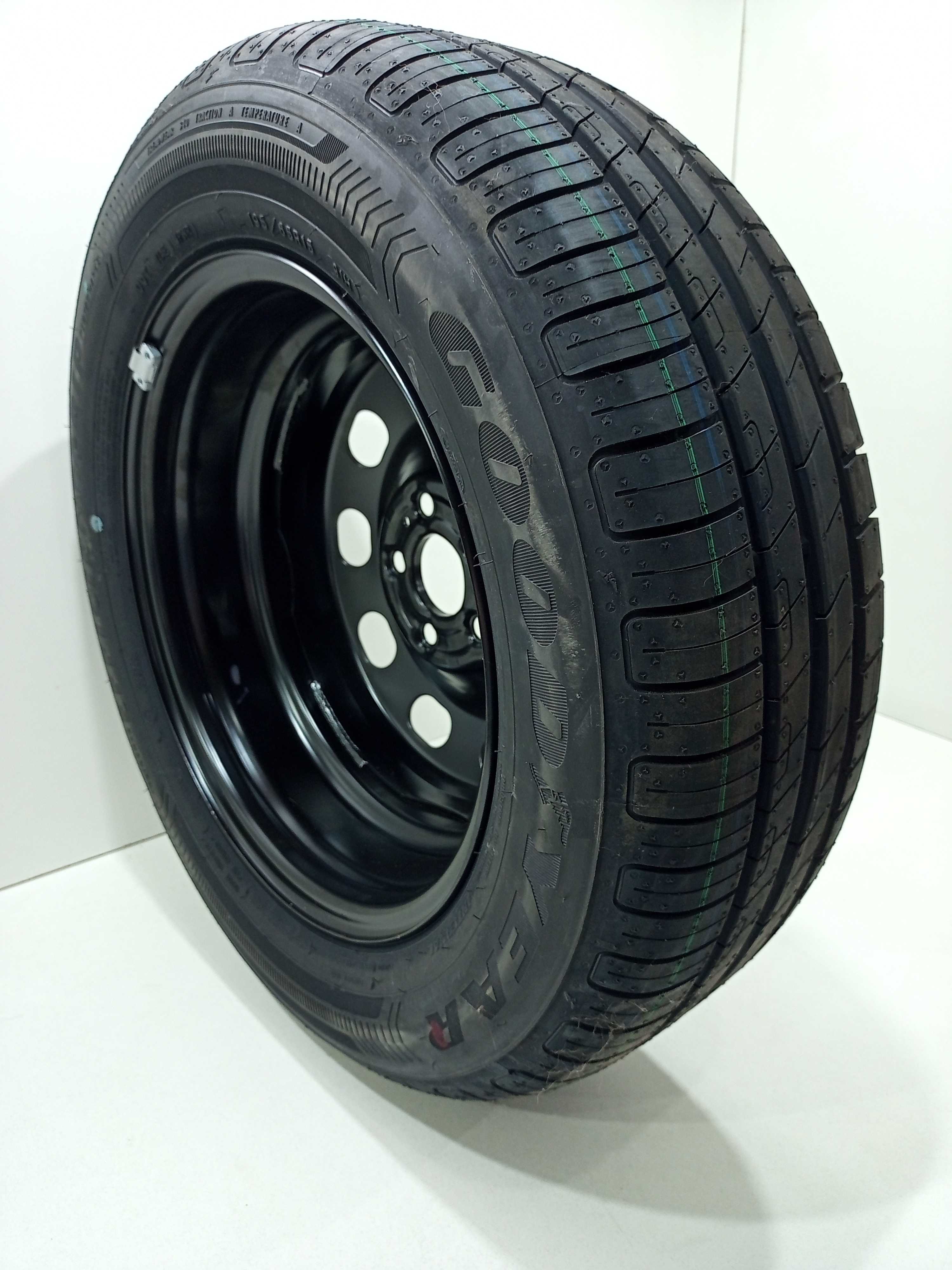 Estepe Aro 15 Volkswagen T-cross Tsi 2020 195/65r15 Preto 2