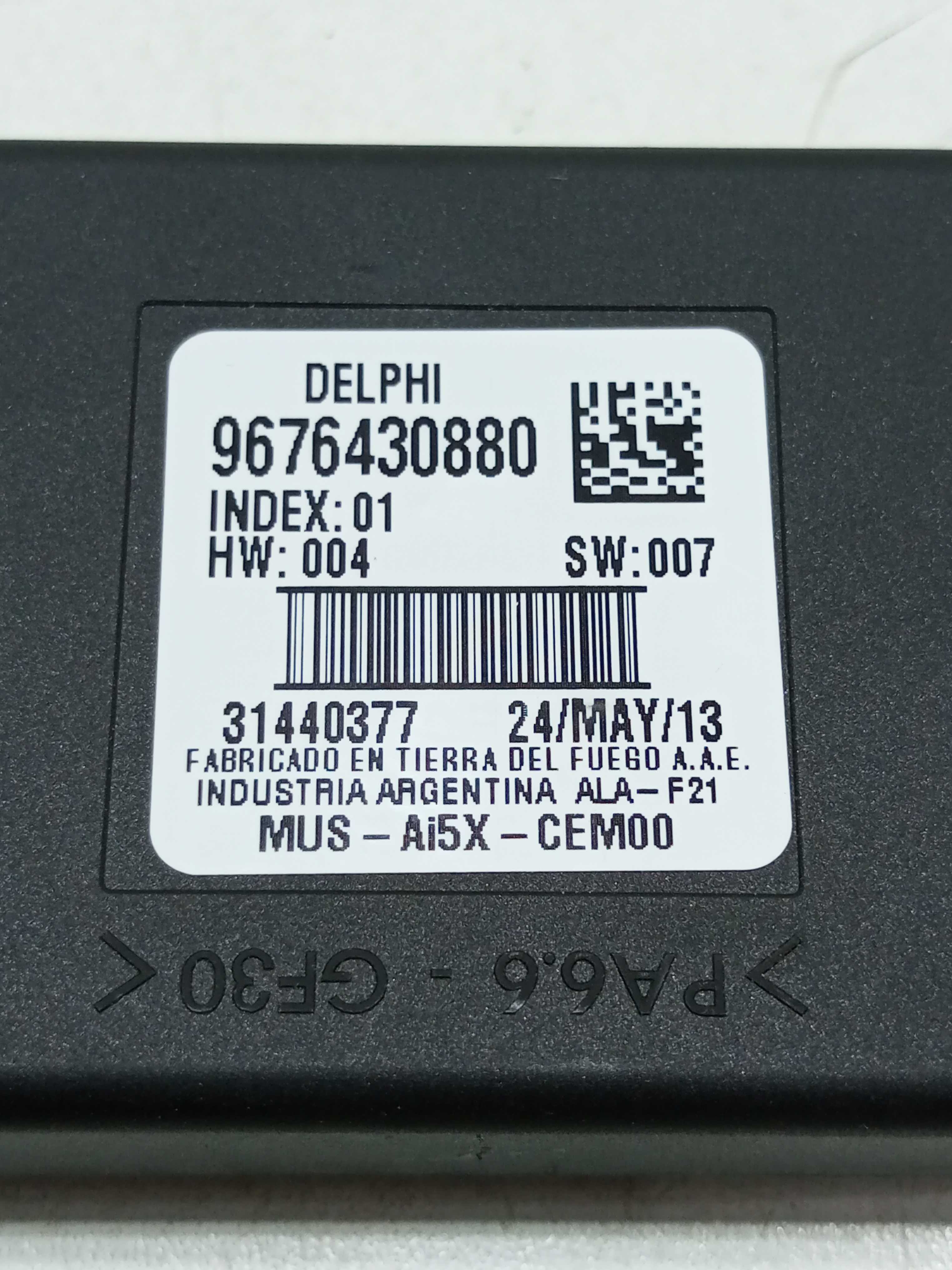 Módulo Alarme Citroen C3 1.6 2014 2