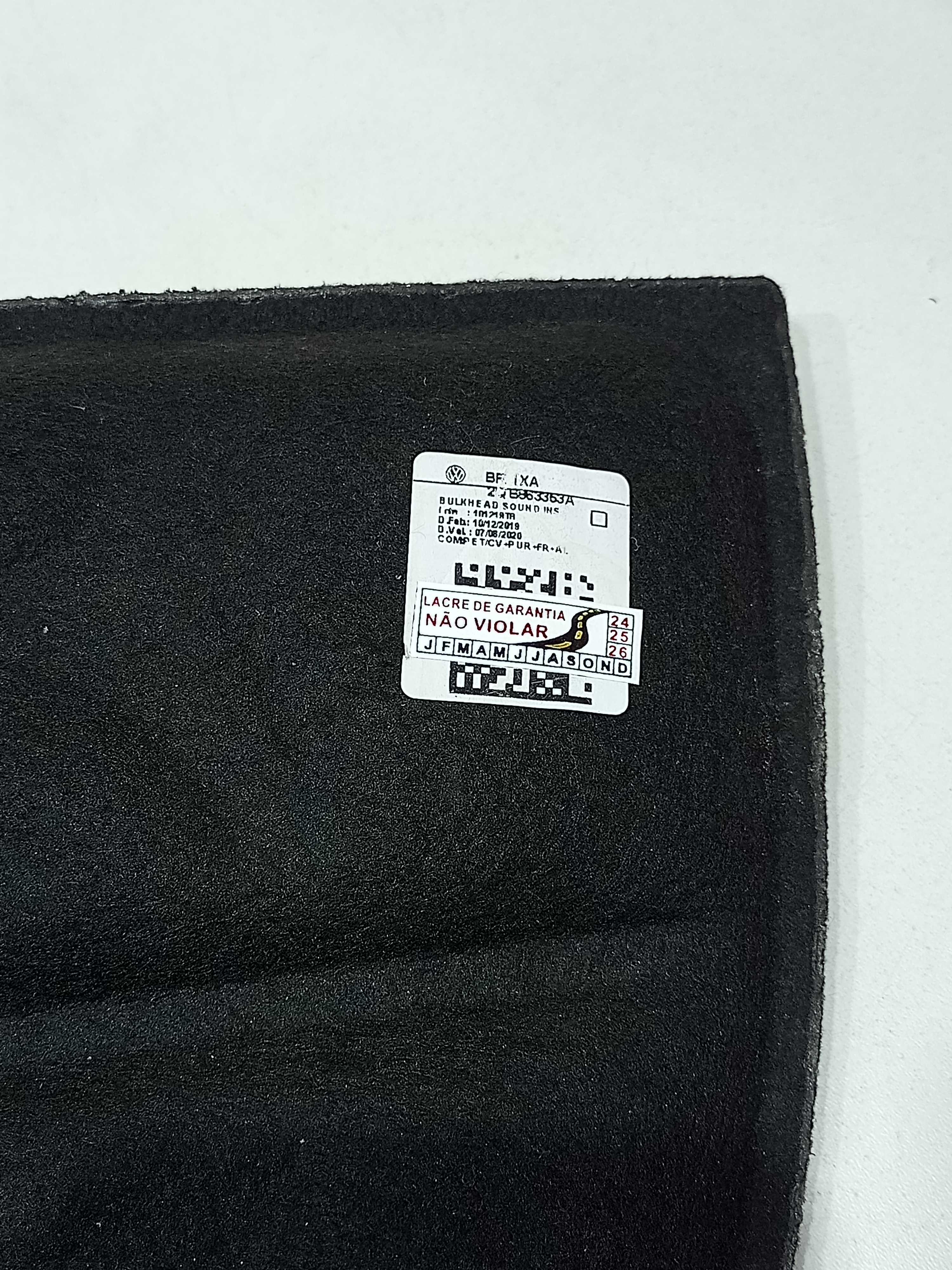 Manta Painel Corta Fogo T- Cross 1.0 Tsi 2020 Preto 5