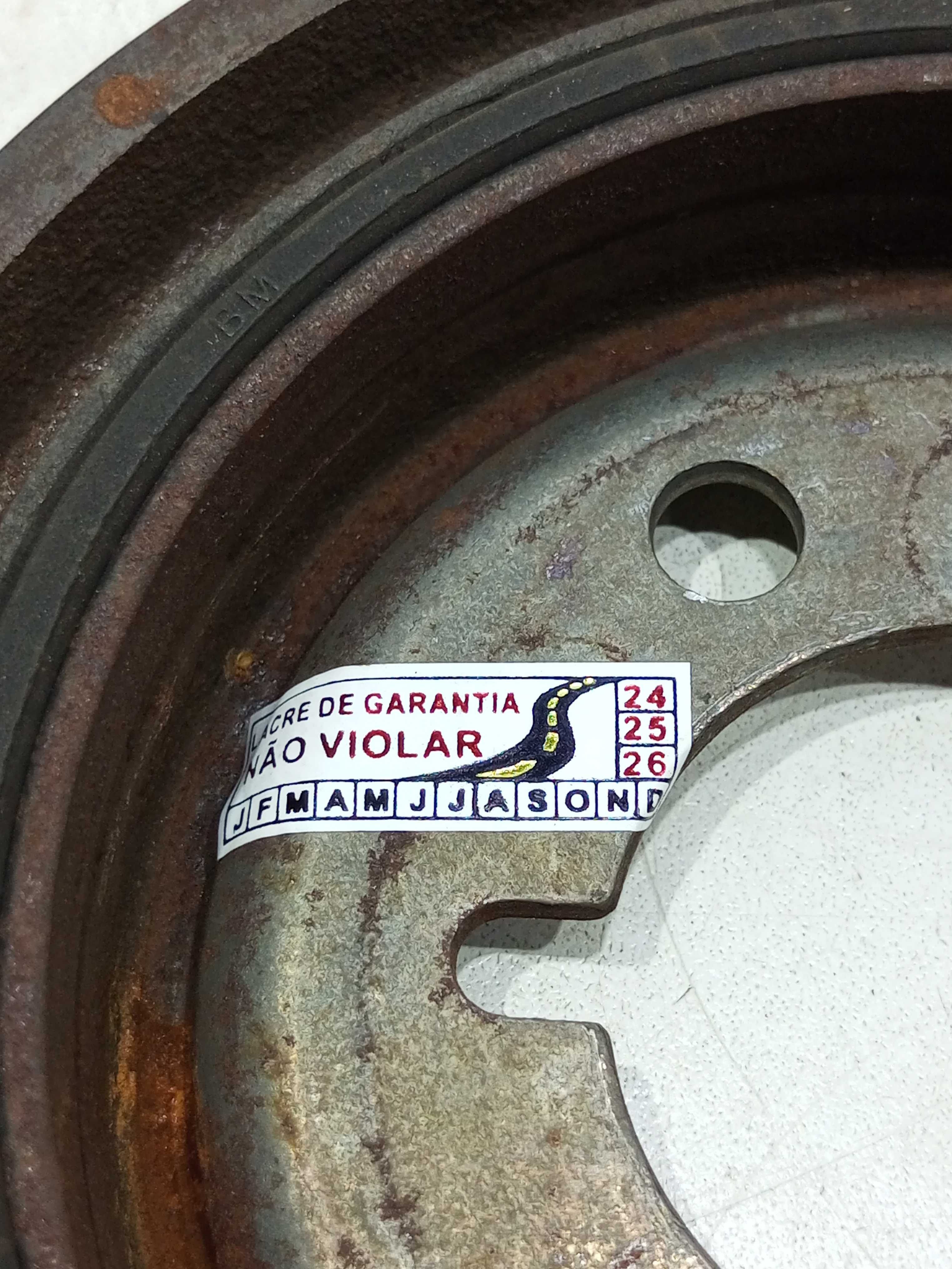 Polia Do Virabrequim Citroen C3 1.6 16v 2017 Automático 3