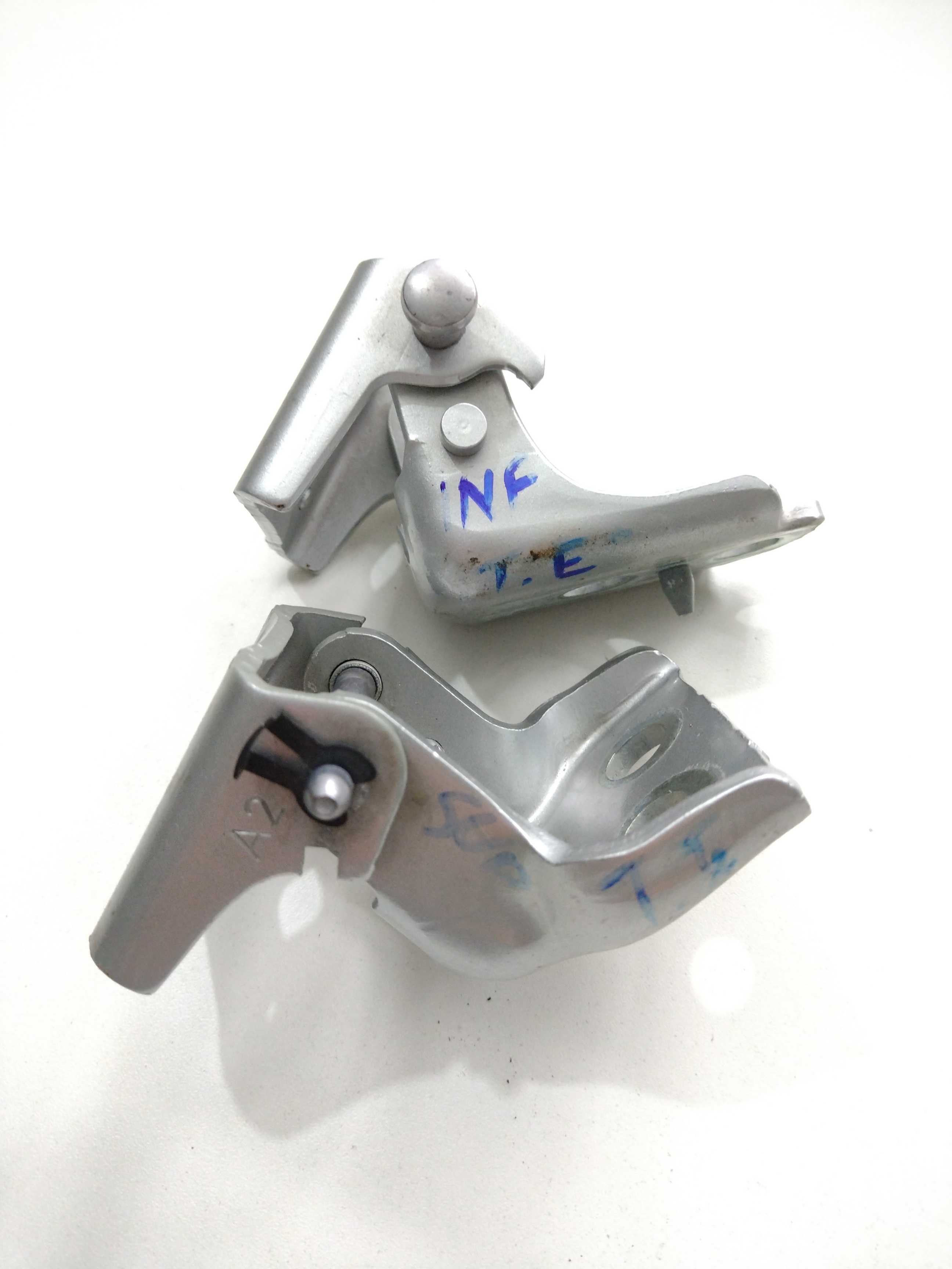 Par Dobradiça Porta Tras Esquerda C3 2013 Orig J 2