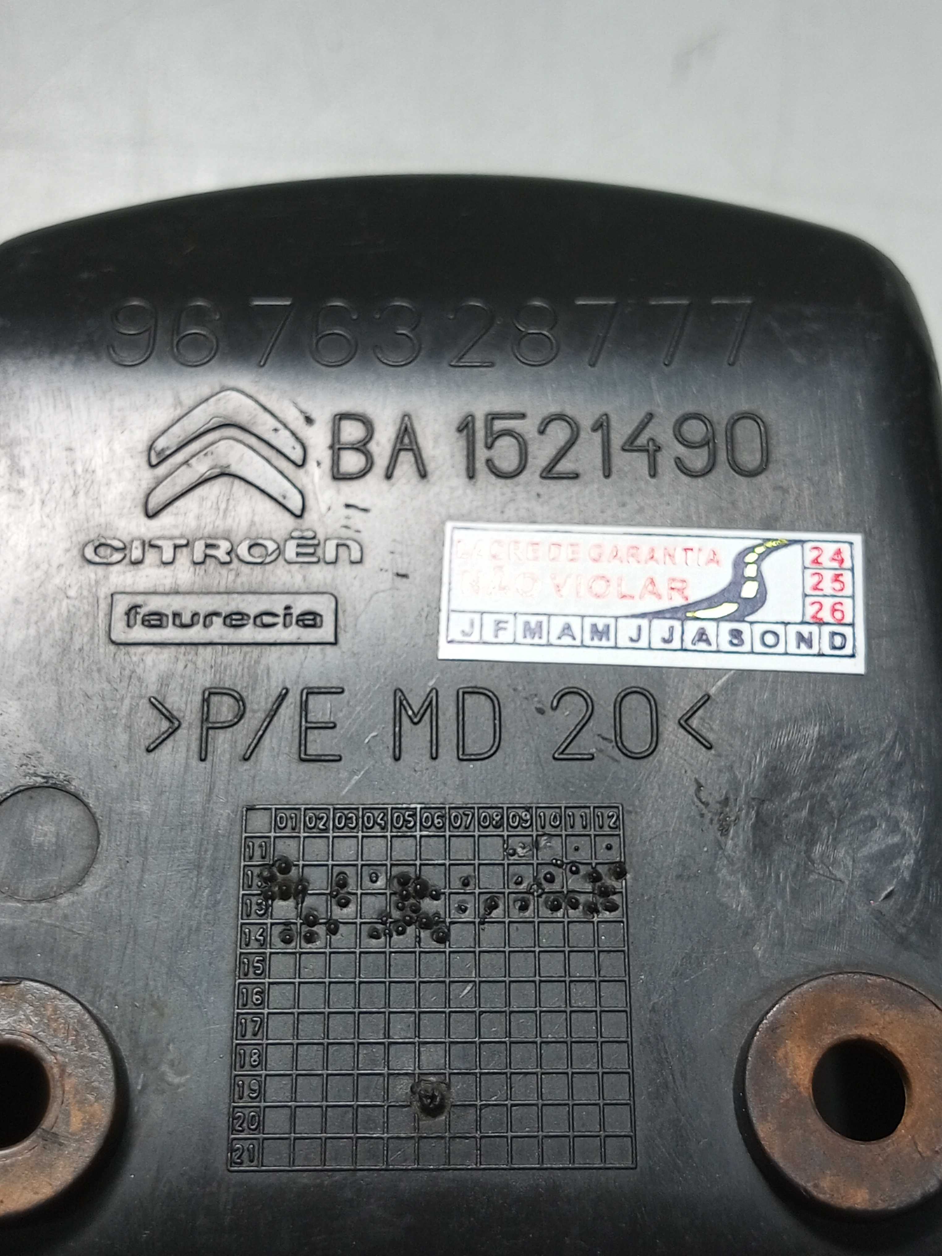 Porta Objetos Console Central Citroen C3 2015 Tendence 4