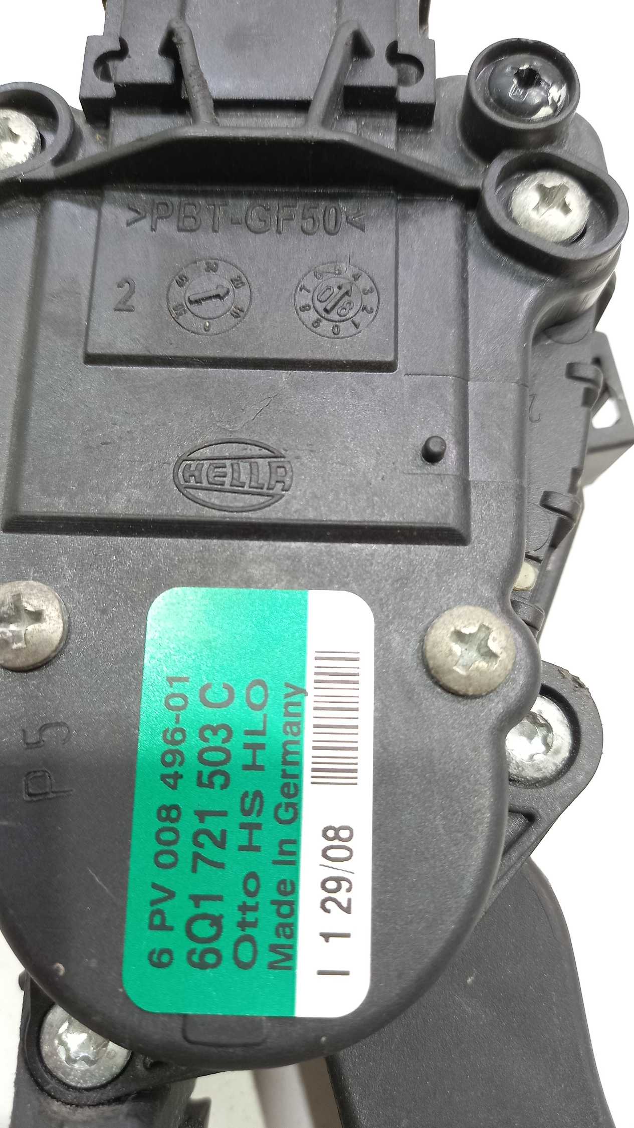 Pedal De Acelerador Vw Gol Fox Polo 2008 5