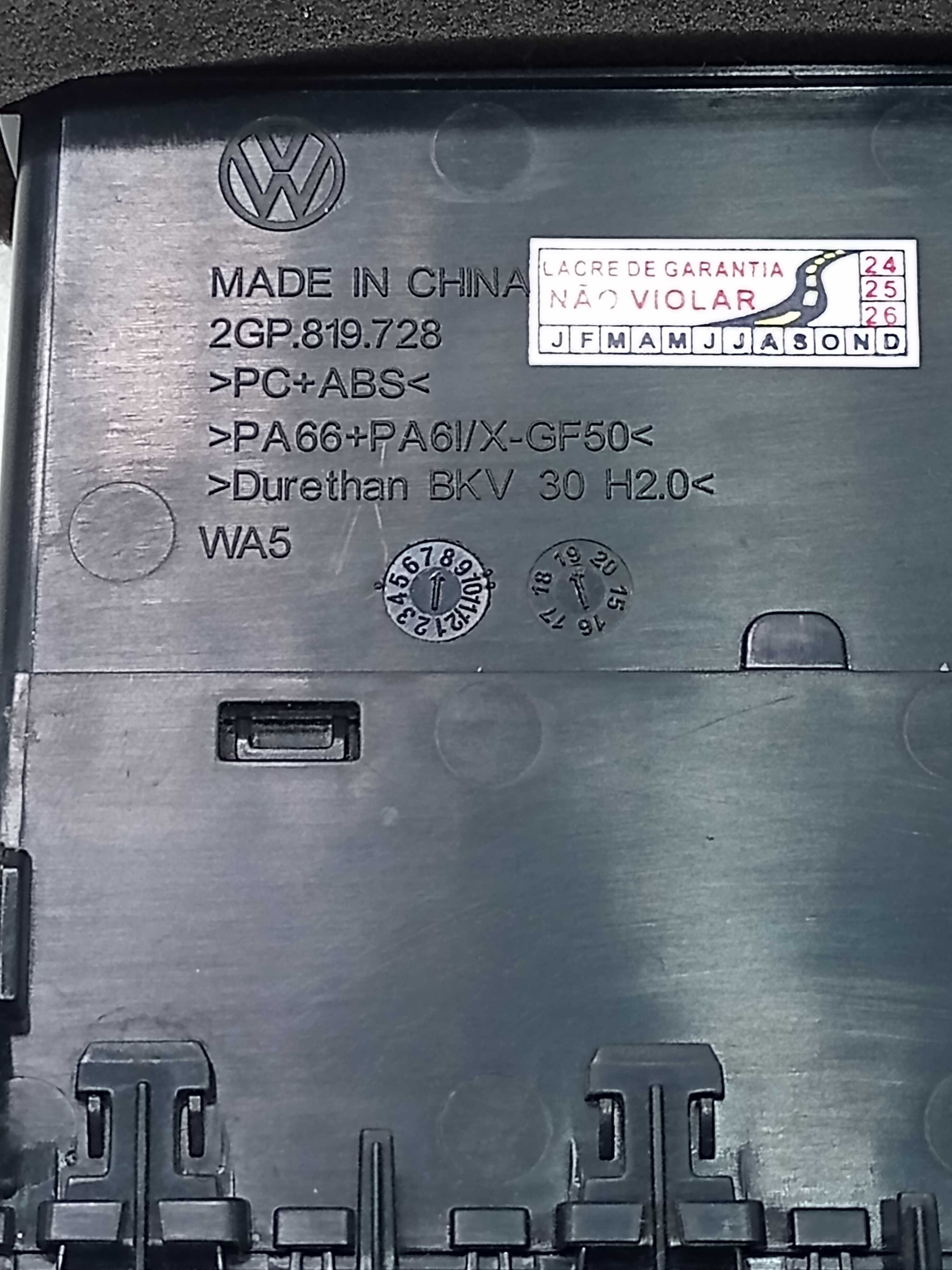 Difusor Ar Central T-cross Sense Tsi 2020 2