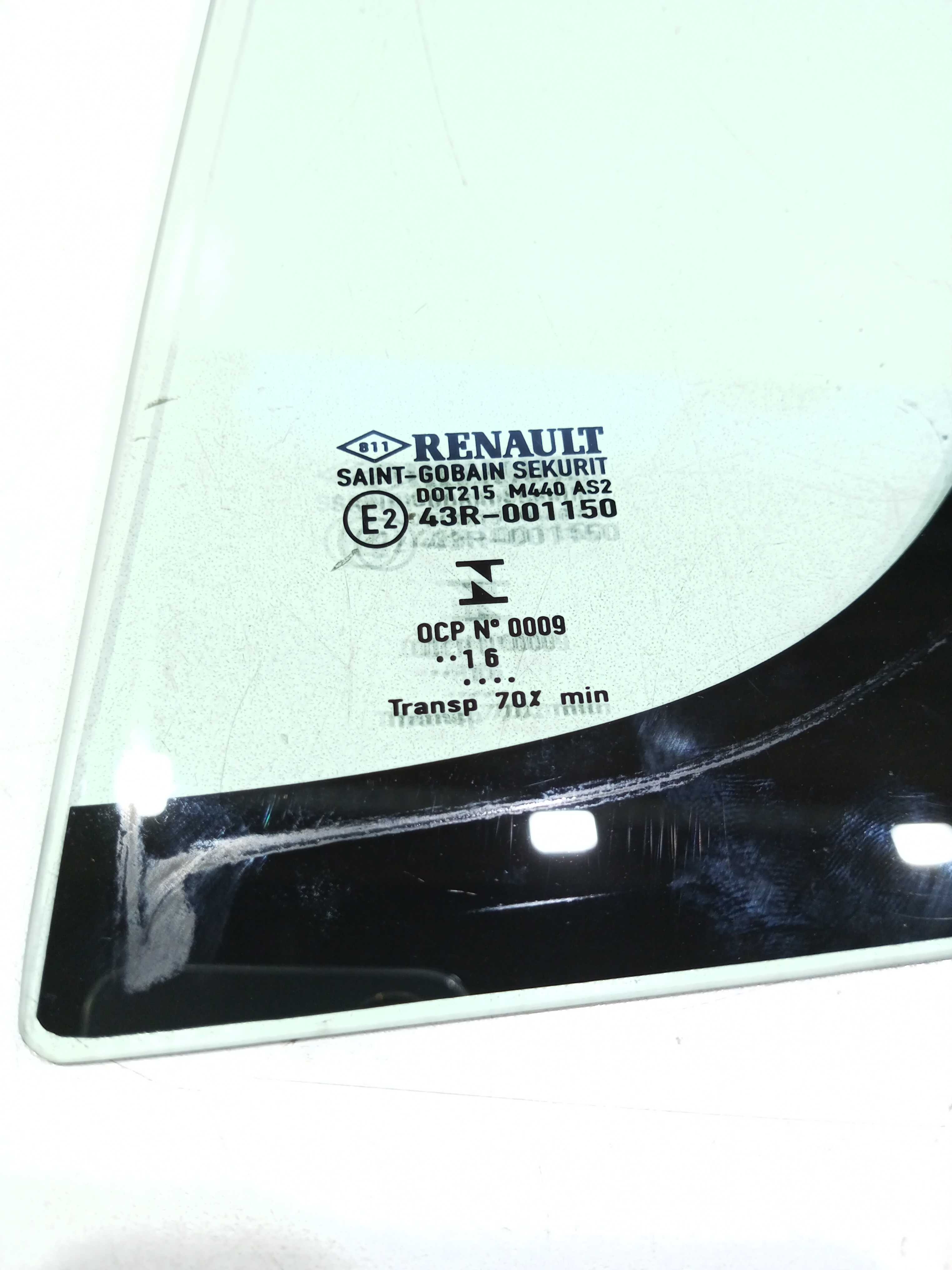 Vidro Fixo Porta Traseira Esquerda Renault Sandero 2016 2