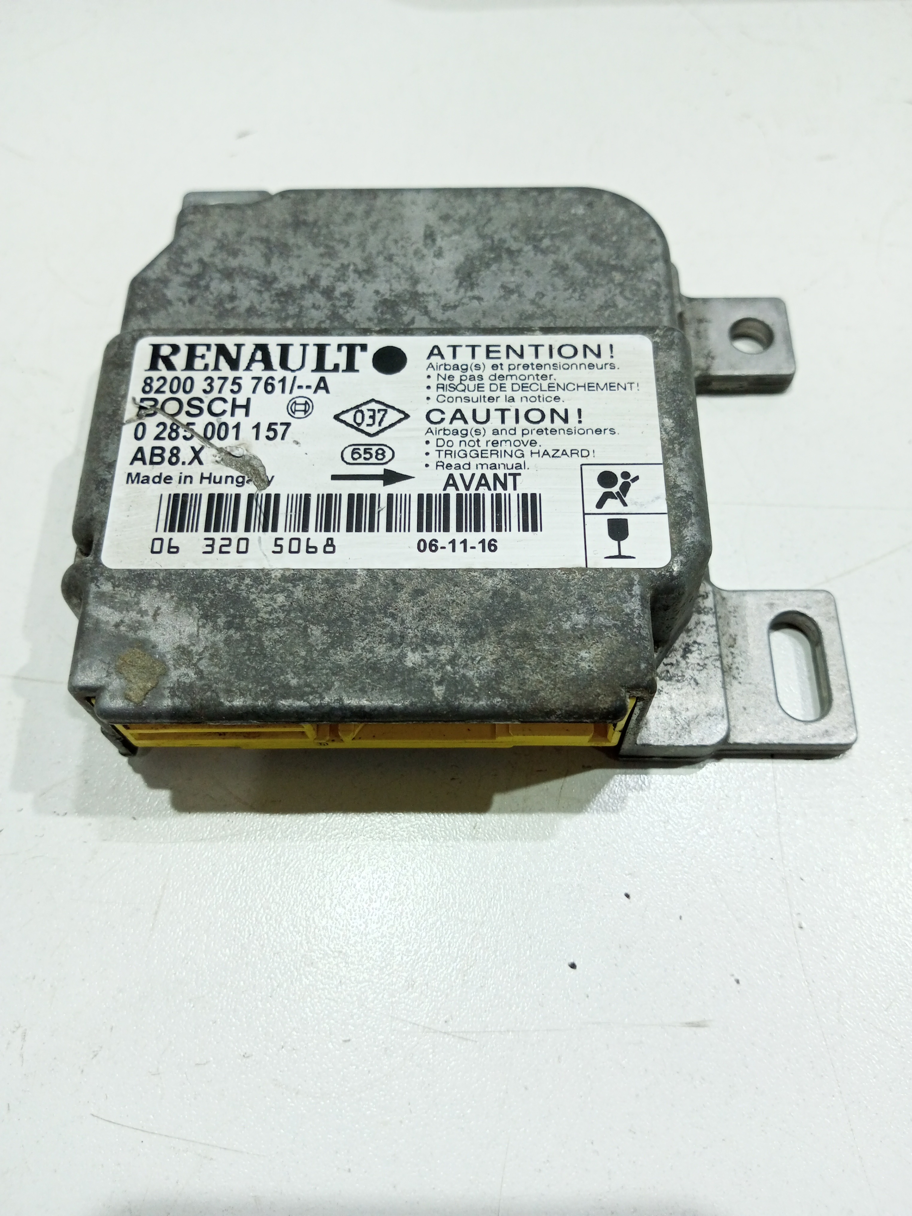 Kit Airbag Renault Clio 2007 3