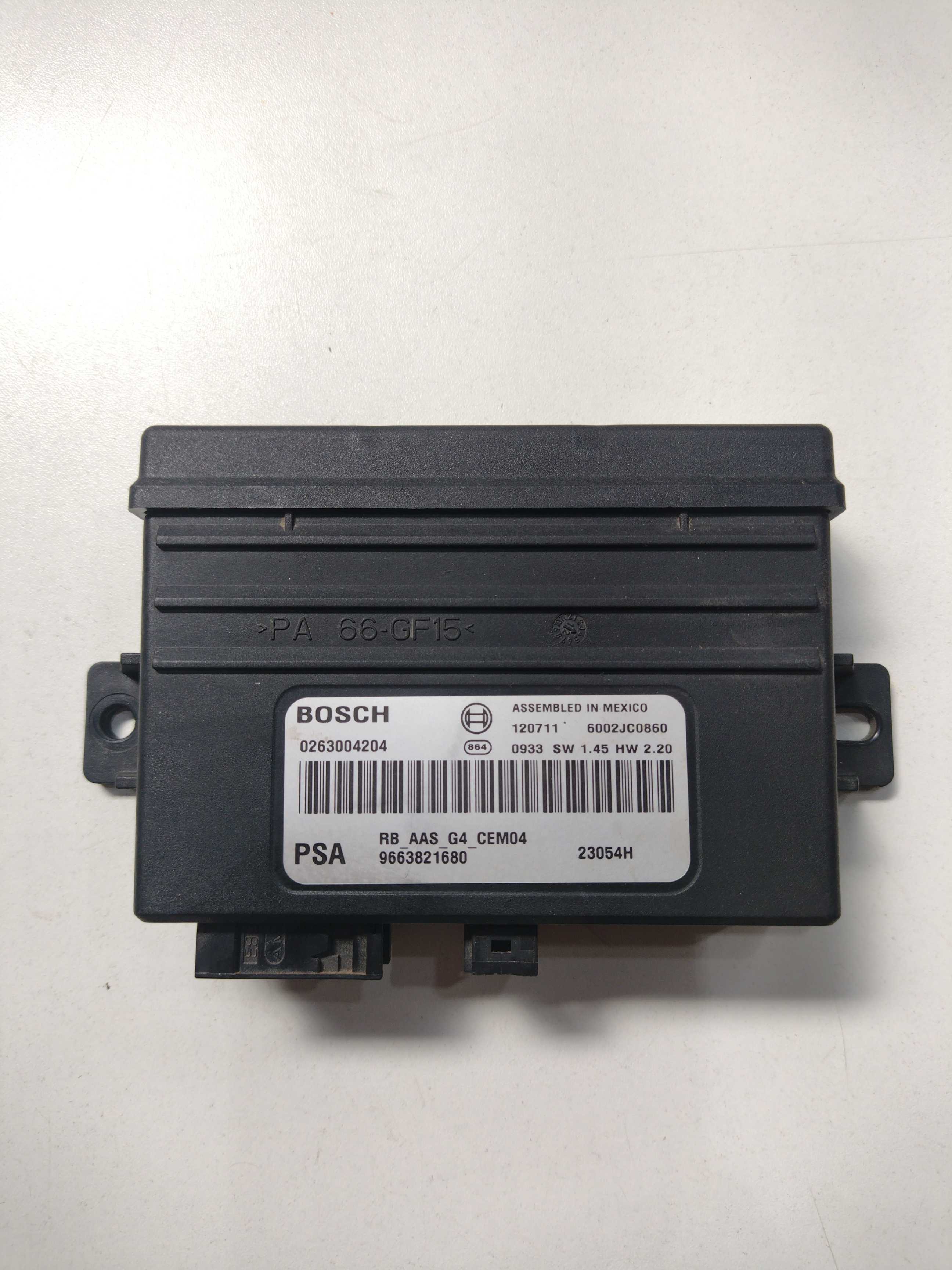 Modulo Sensor Estacionamento Peugeot 308 Ano 2013 Preto 1