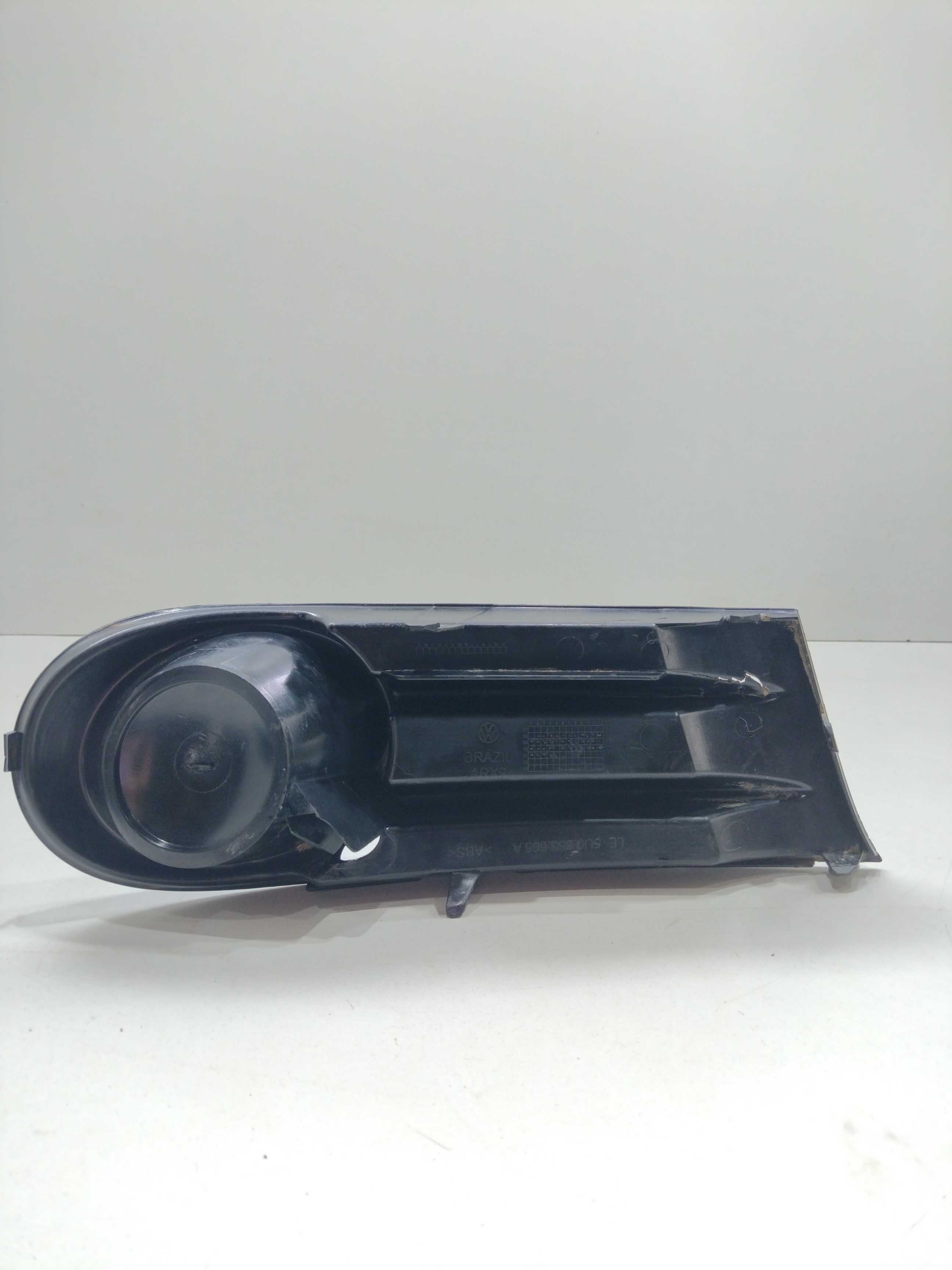 Moldura Do Farol Sem Milha Lado Esquerdo Gol G5 Ano 2009 Preto Esquerdo 2