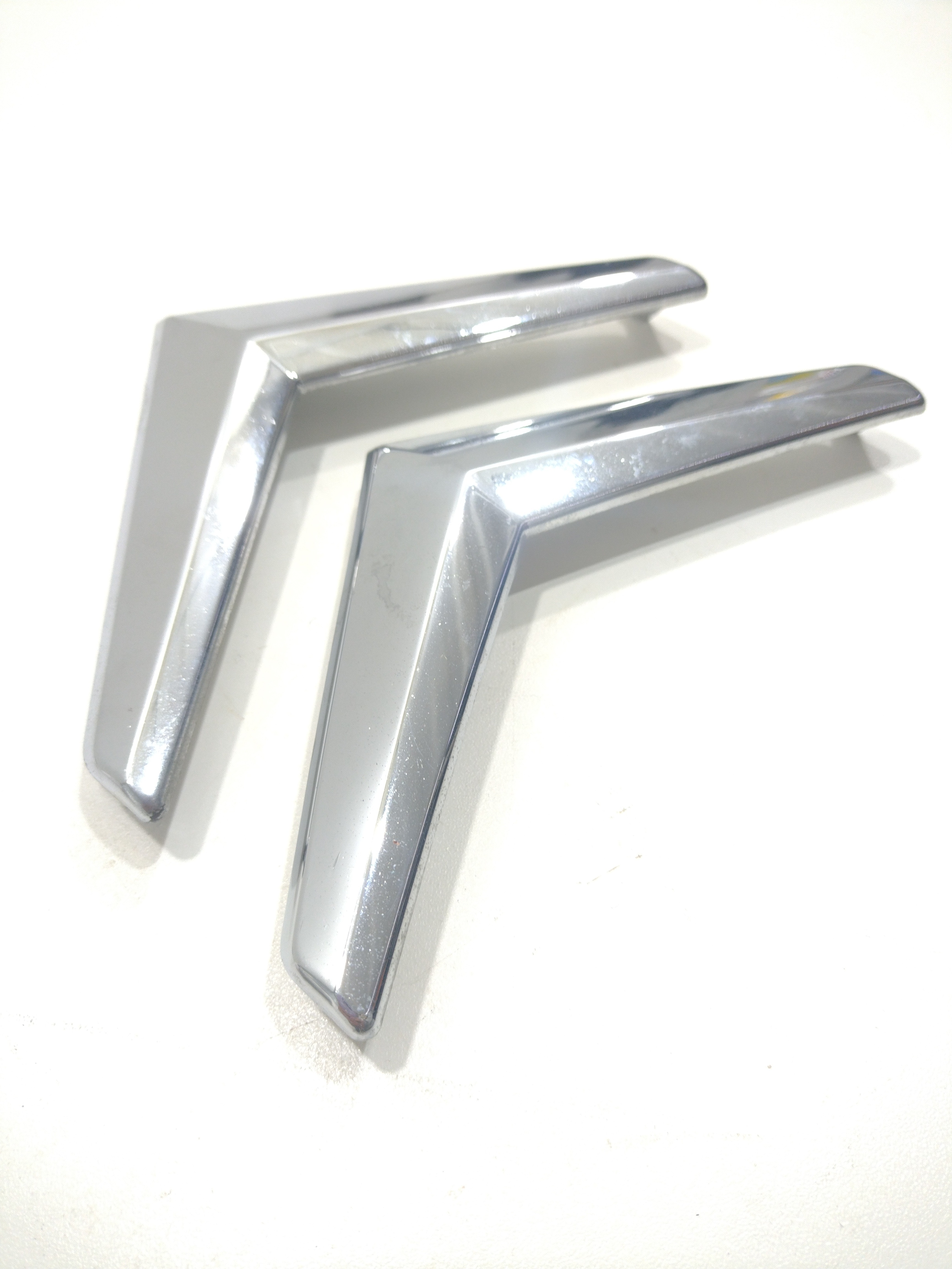 Par Logo Emblema Dianteiro Citroen C3 Original 1