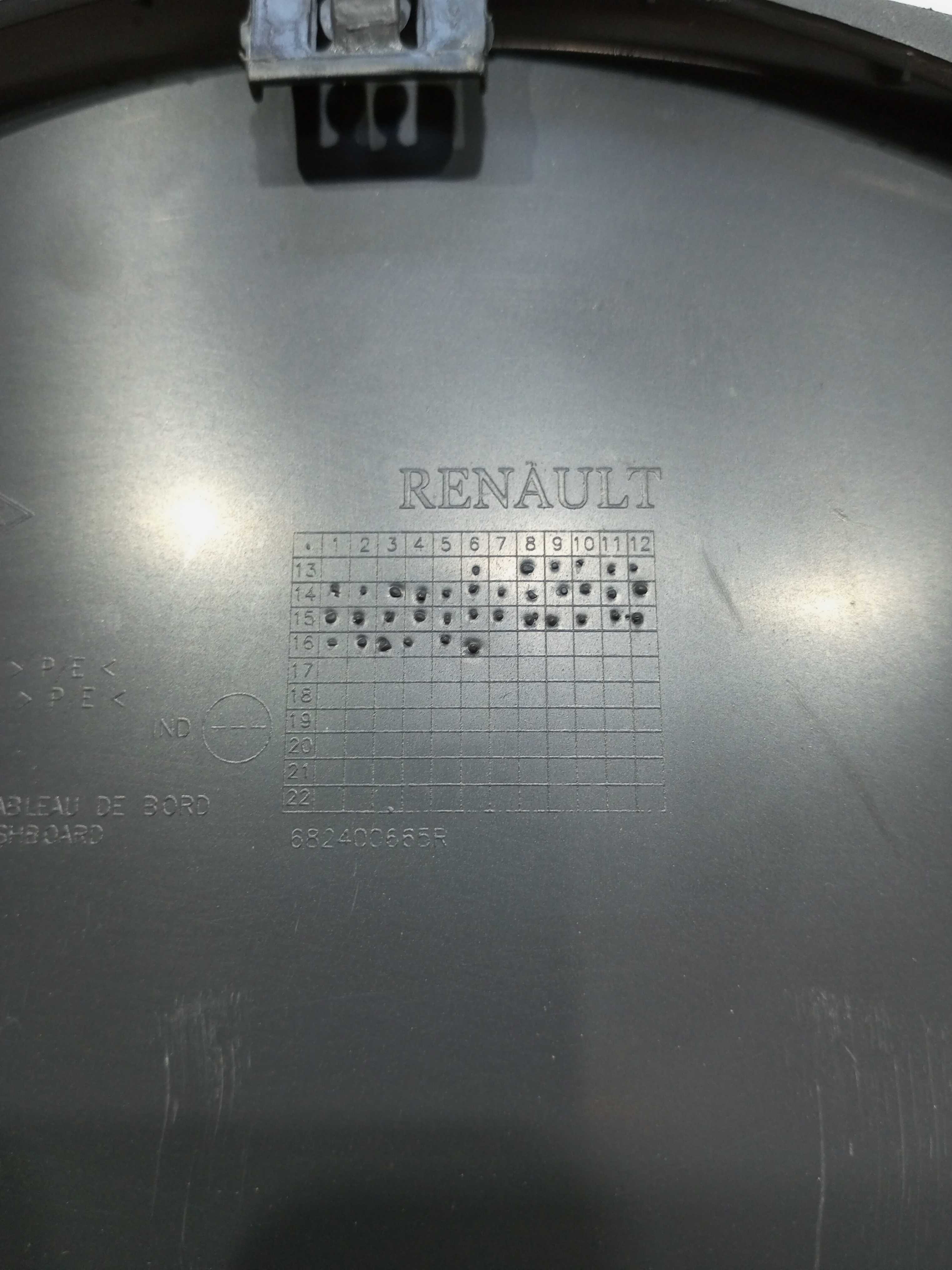 Moldura Do Painel De Instrumentos Renault Sandero 2016 7