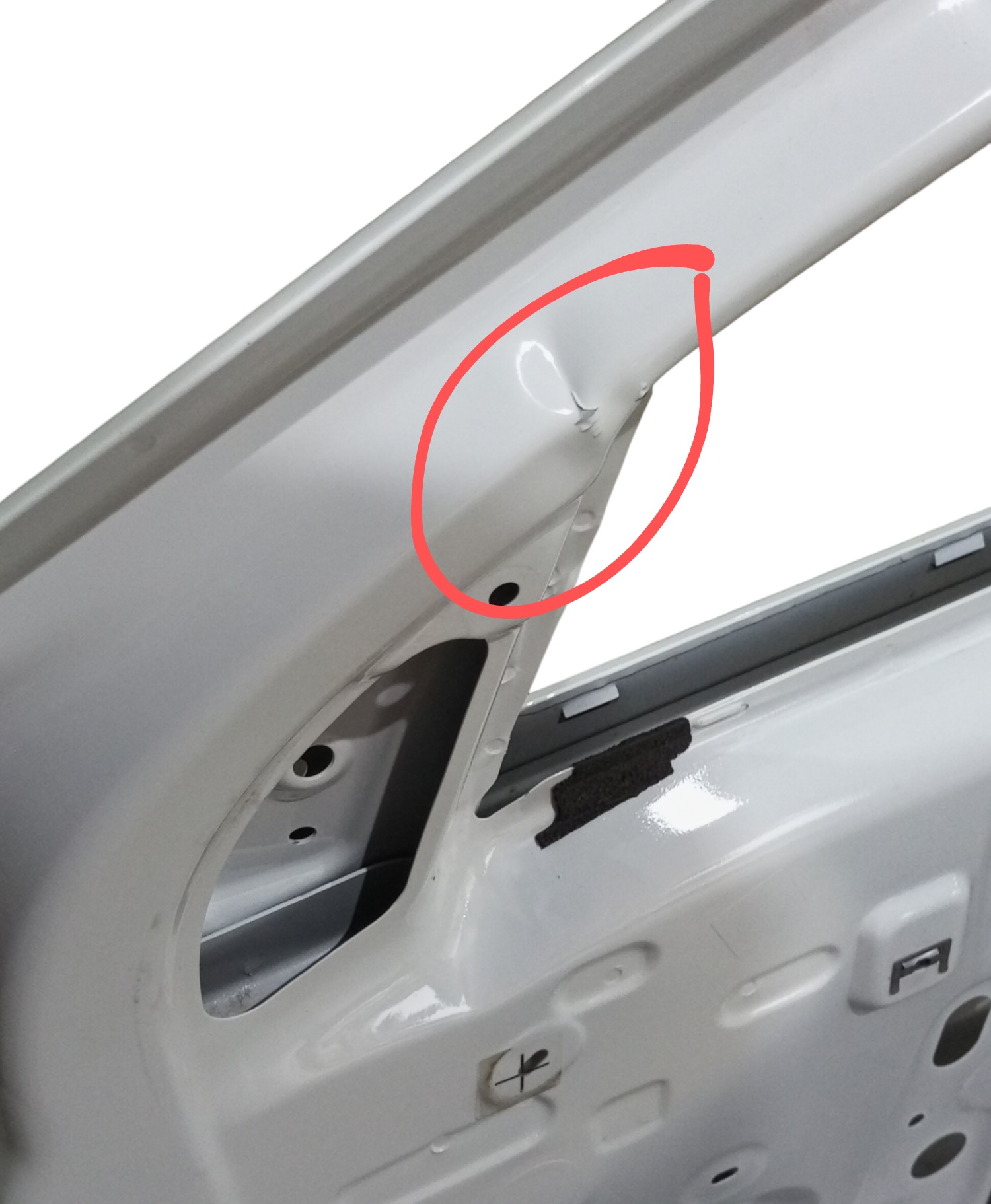 Porta Dianteira Direita Renault Sandero Expression 2016 Dianteira Direito Branco 3