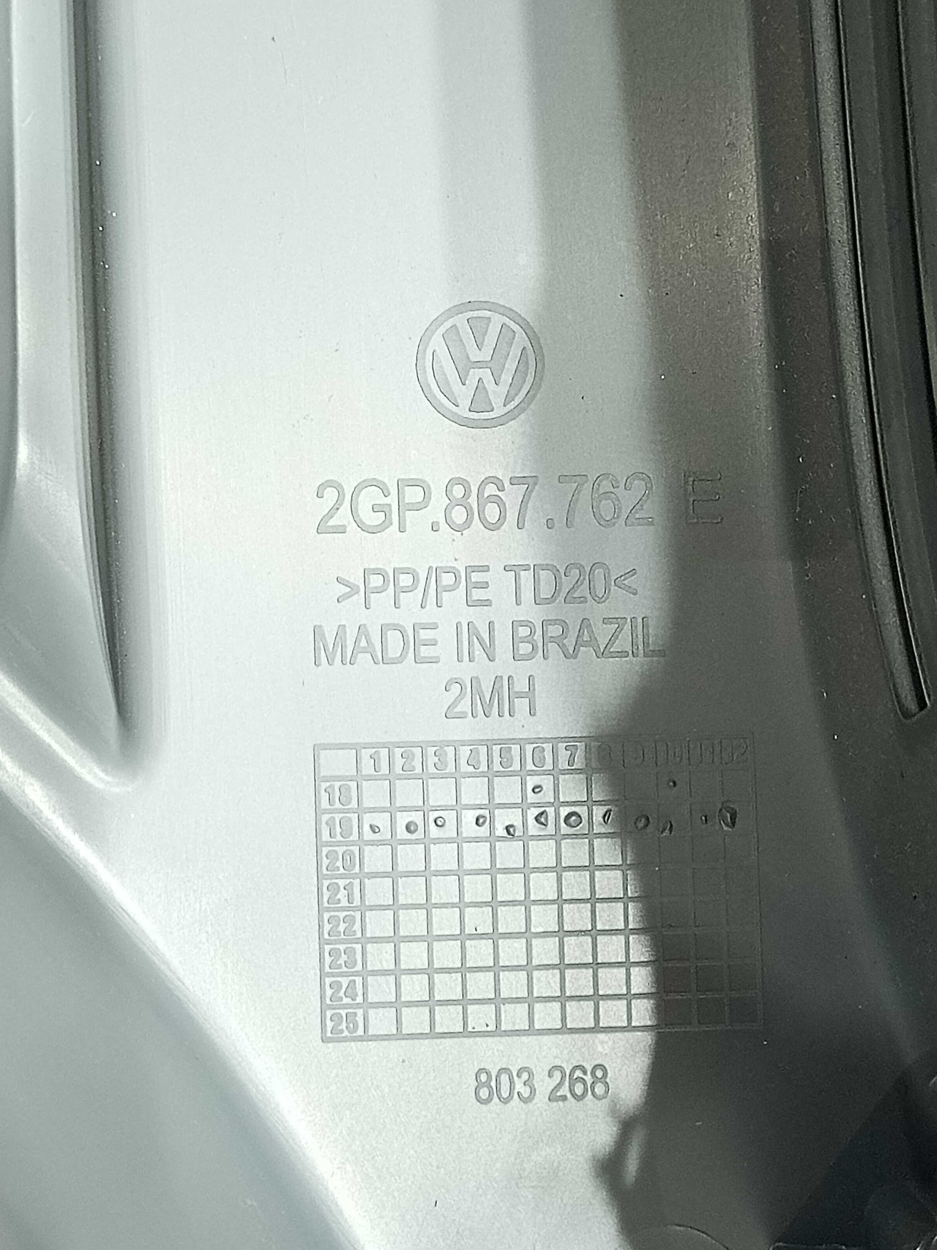 Forro Lateral Direito Porta Malas T-cross Sense Tsi 2020 6