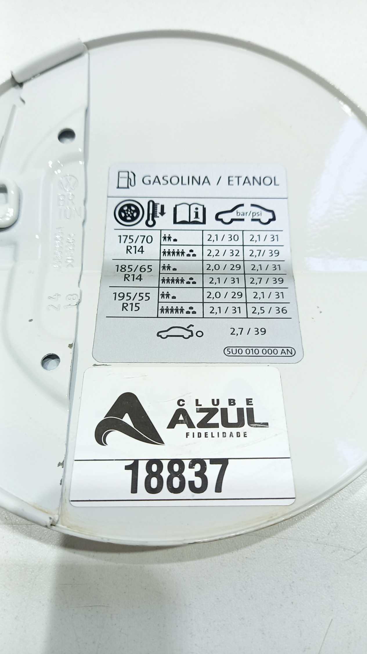 Portinhola Tampa Combustível Vw Voyage 1.6 2019 3