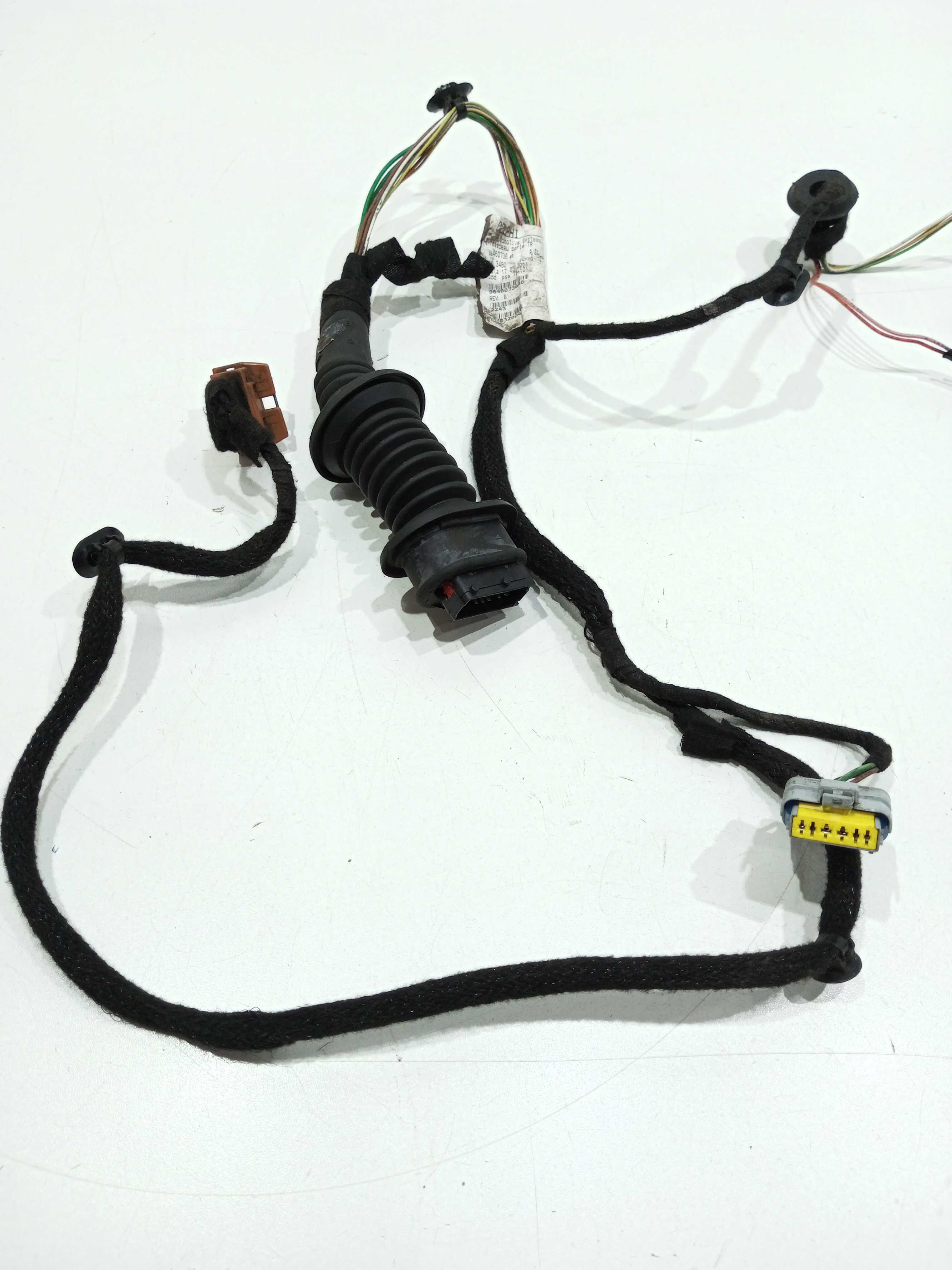Chicote Porta Traseira Esquerda Peugeot 307 2.0 2004 Rallye 3