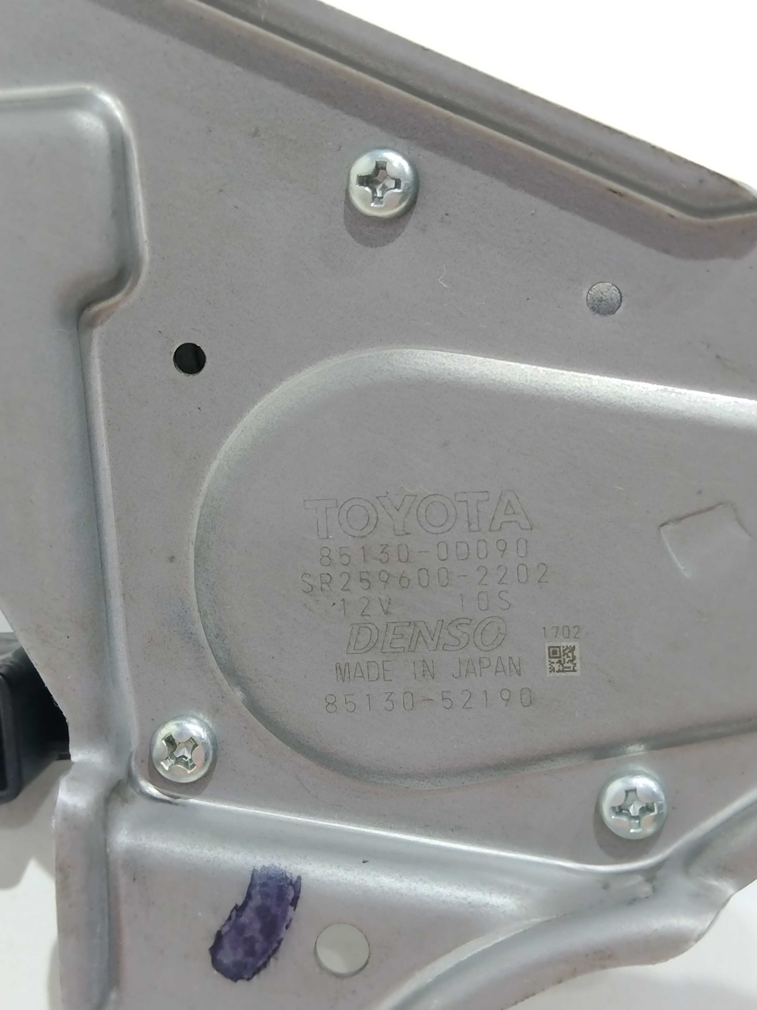 Motor Limpador Vidro Traseiro Toyota Etios 2016 Hatch 3