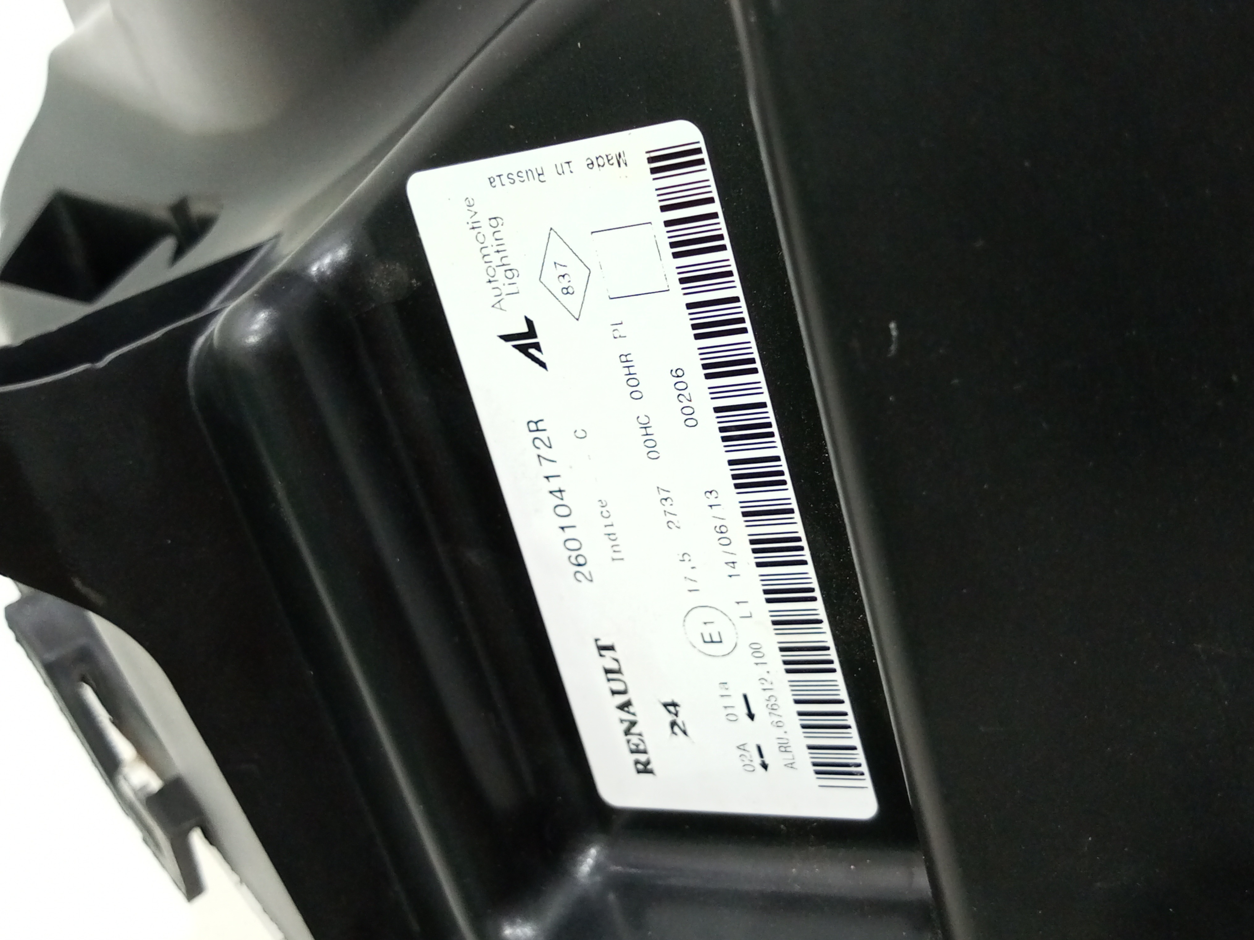 Farol Dianteiro Direito Renault Duster 2014 Original 5