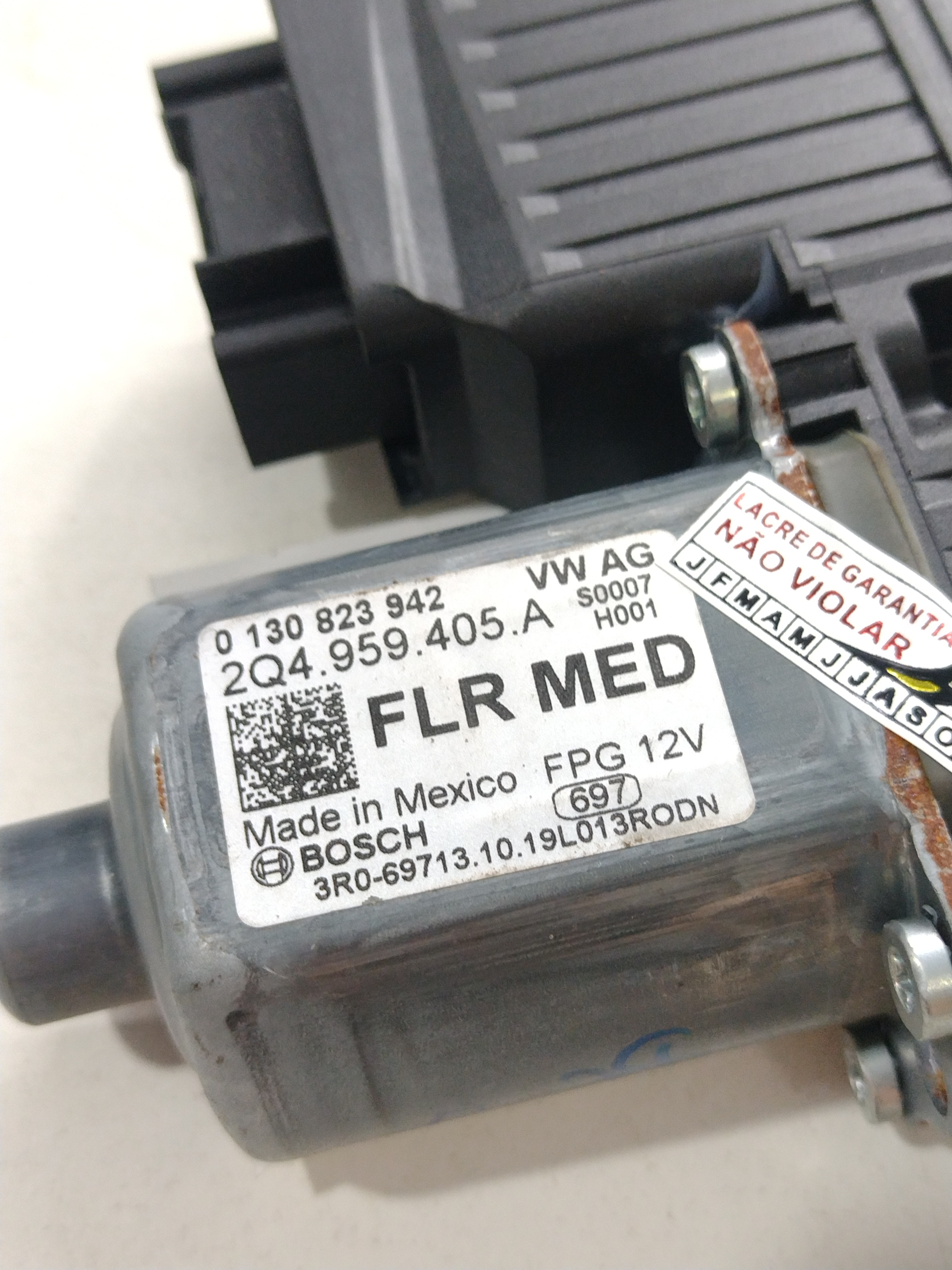 Motor Máquina Vidro Porta Diant Esq T-cross 2020 2q4959405a 3