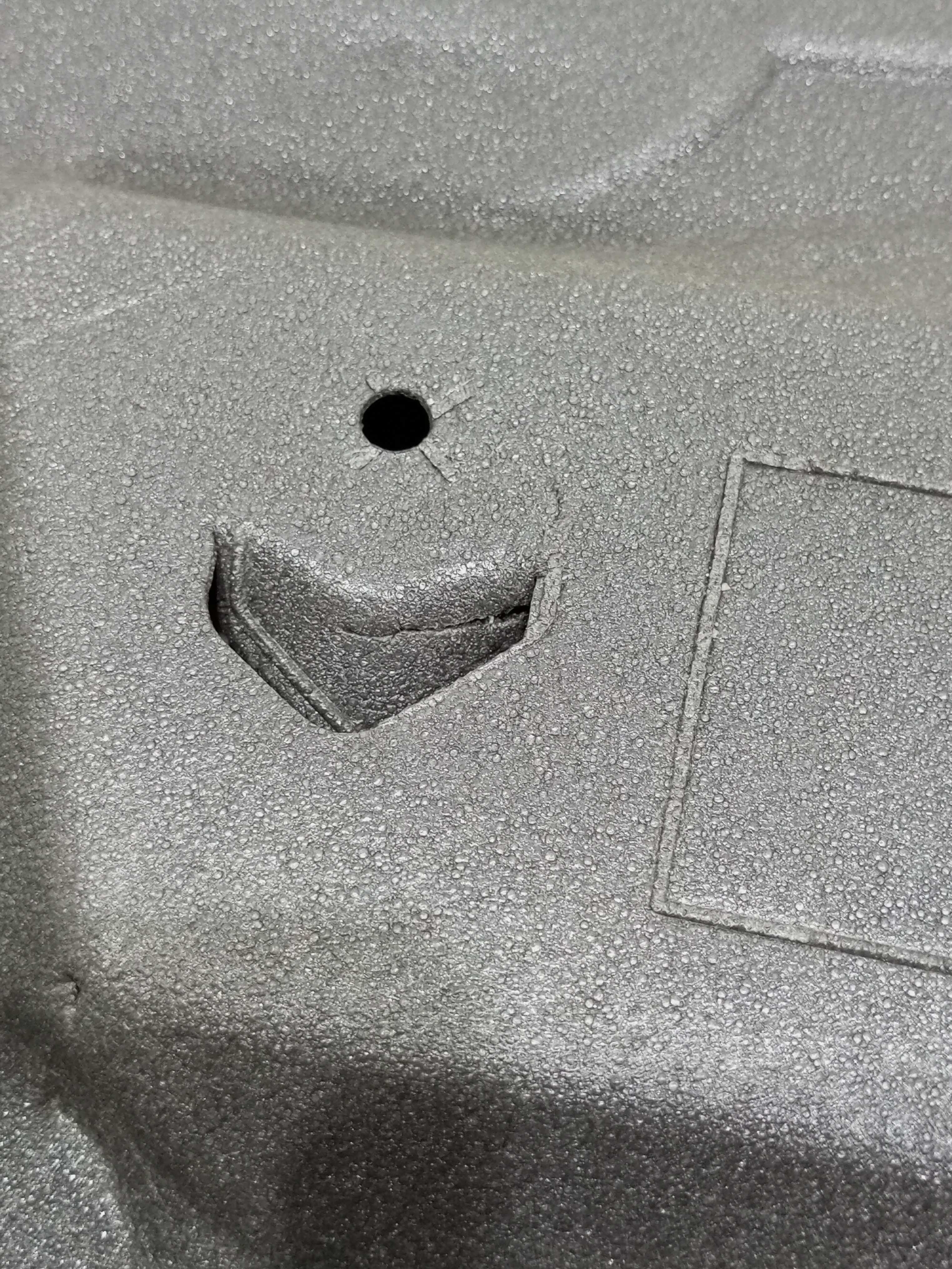 Forro Guarda Pó Porta Traseira Esquerda Citroen C4 2010 5