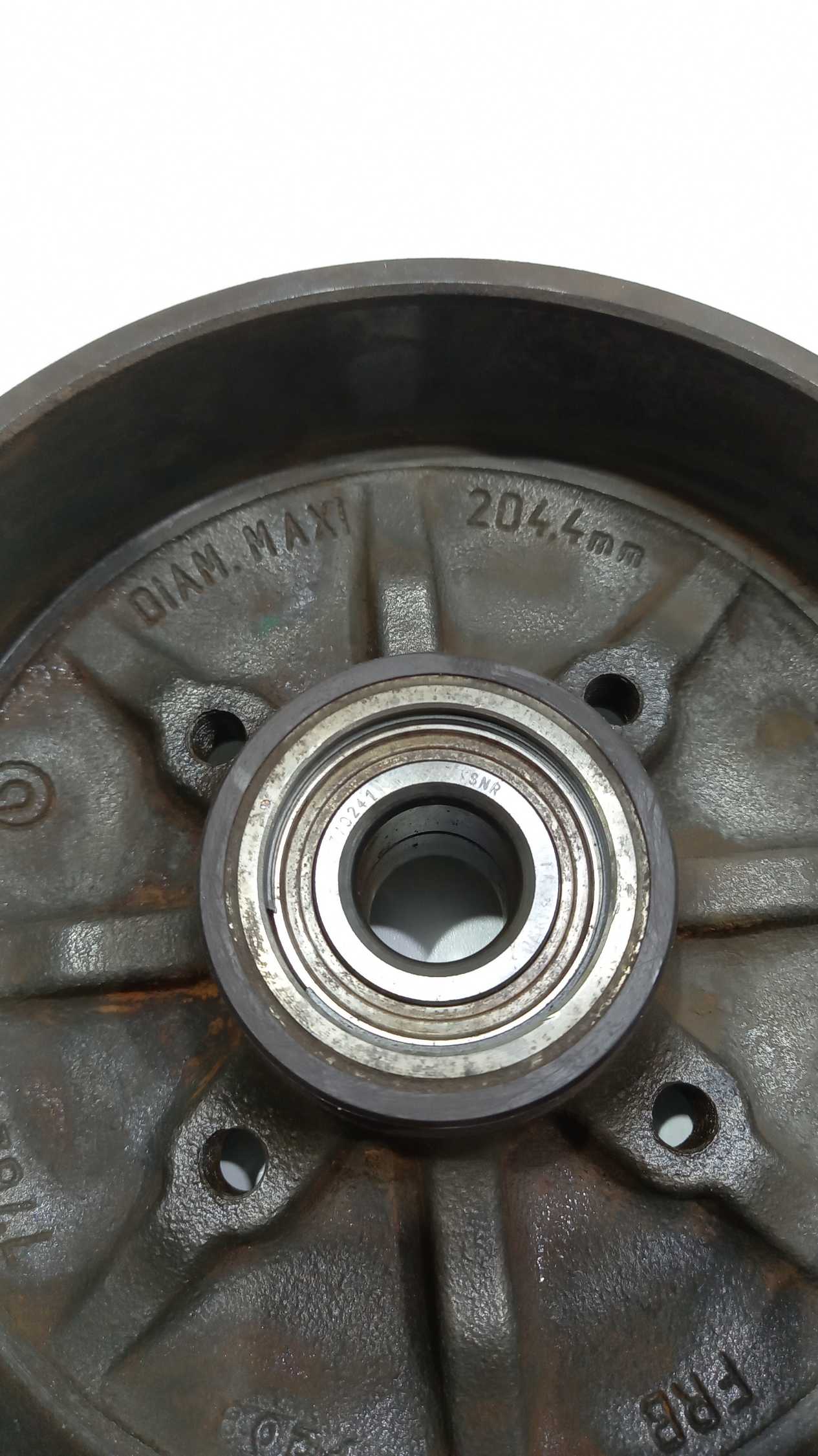 Tambor Da Roda Traseira Peugeot 208 2014 2