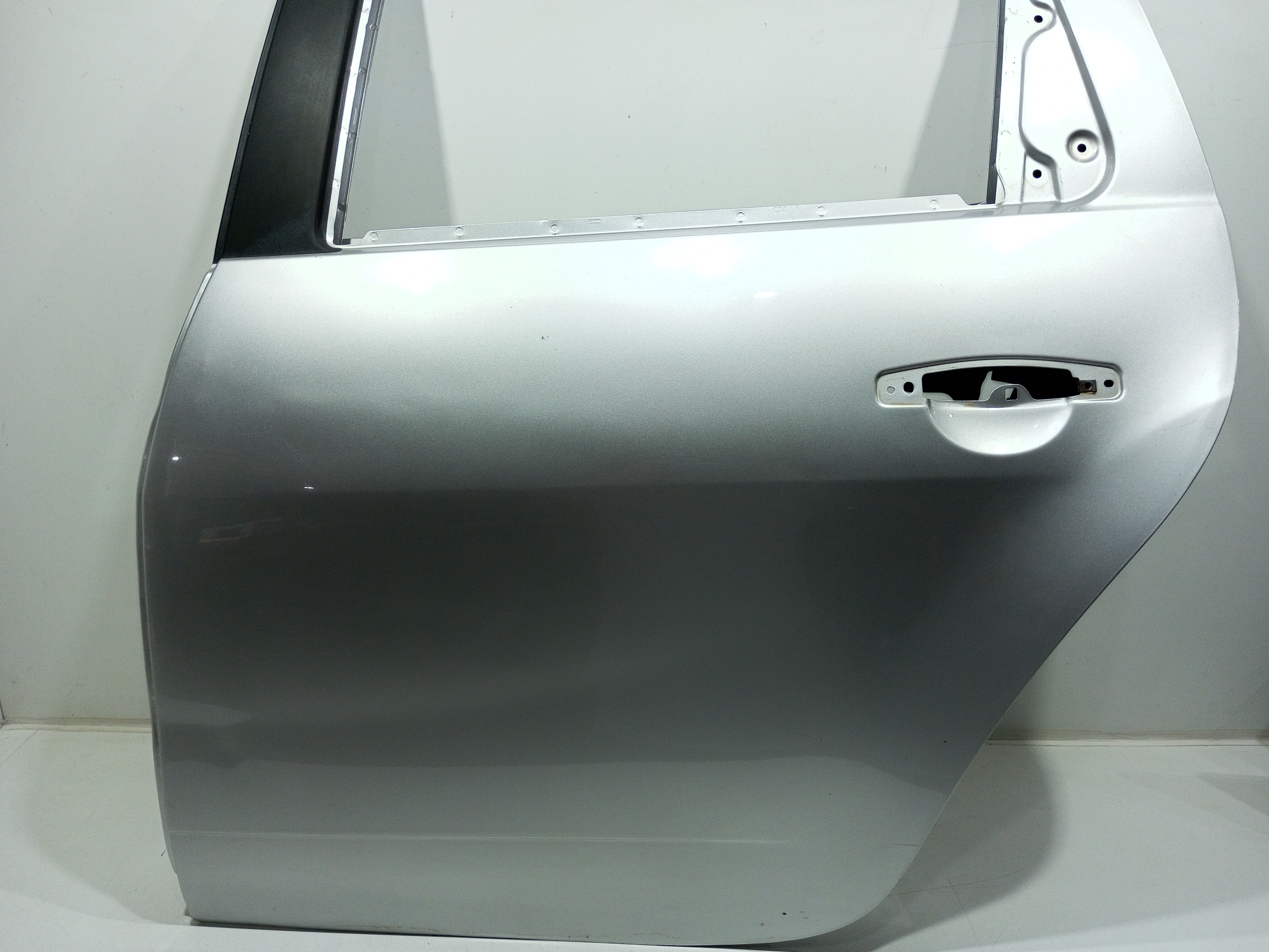 Porta Traseira Esquerda Renault Duster 1.6 2014 Dynamique Traseira Esquerdo Prata 4