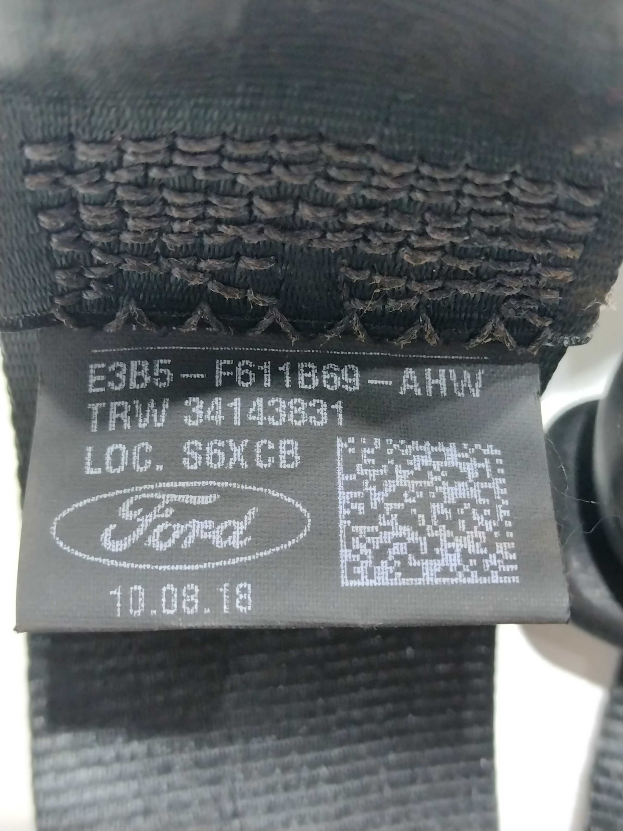 Cinto De Segurança Traseiro Esquerdo Ford Ka 2019 3