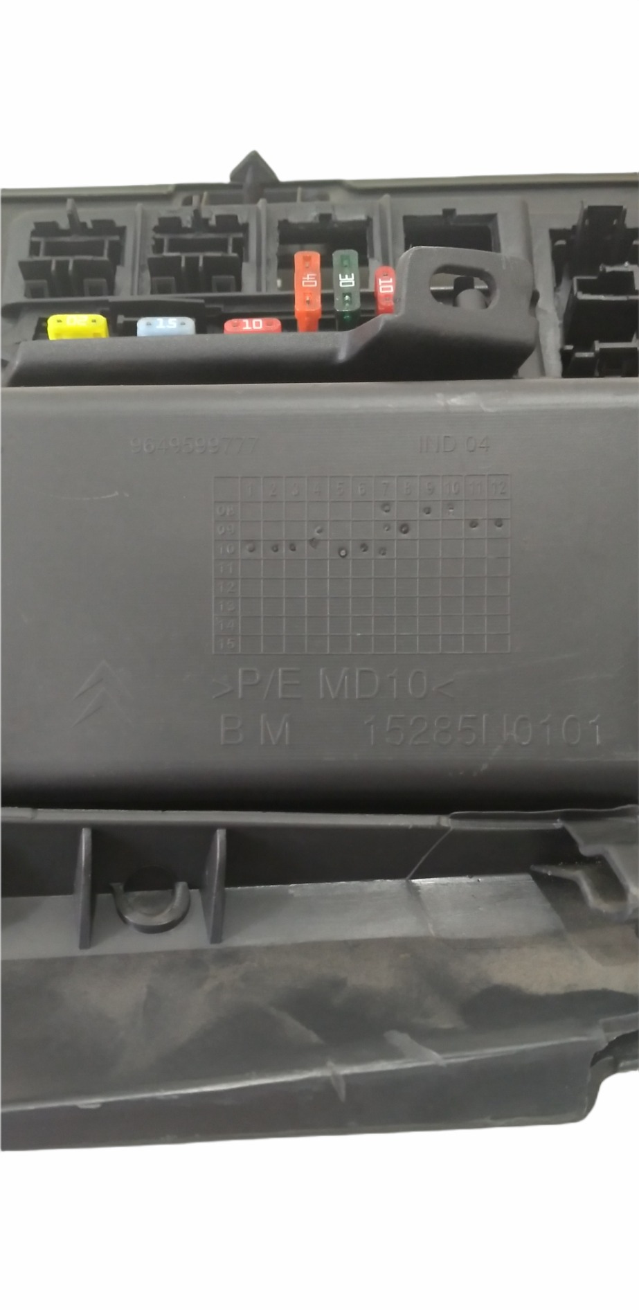 Tampa Caixa De Fusíveis Citroën C4 2.0 Exclusive Flex 2010 4