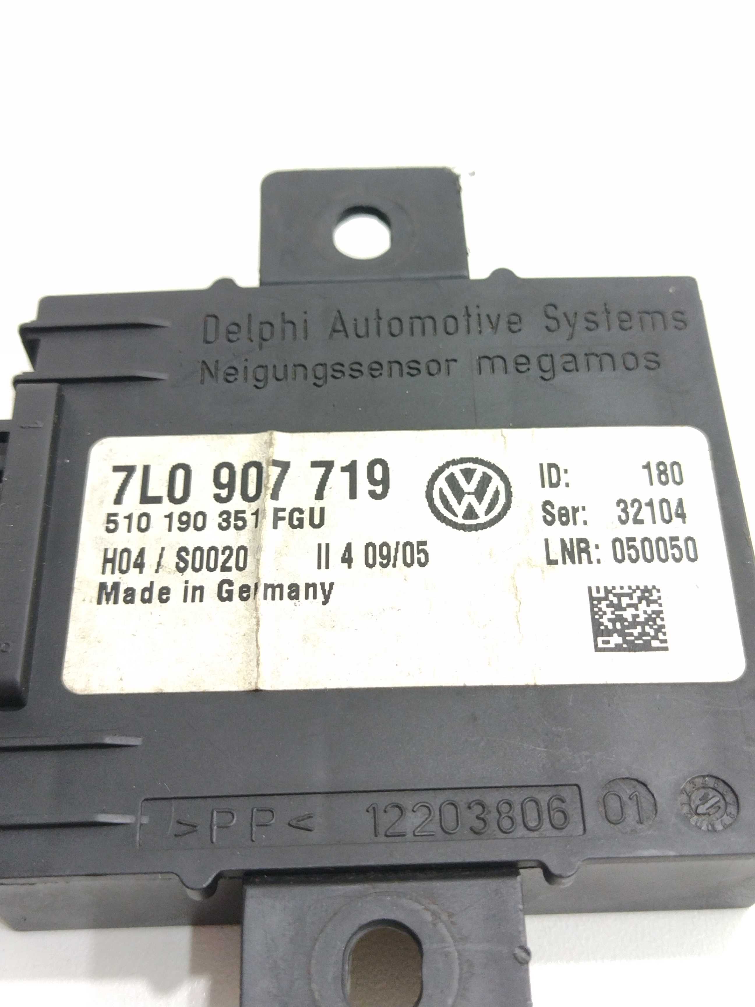 Módulo Alarme Touareg Vw 2005 V8 Original 7l0907719 2