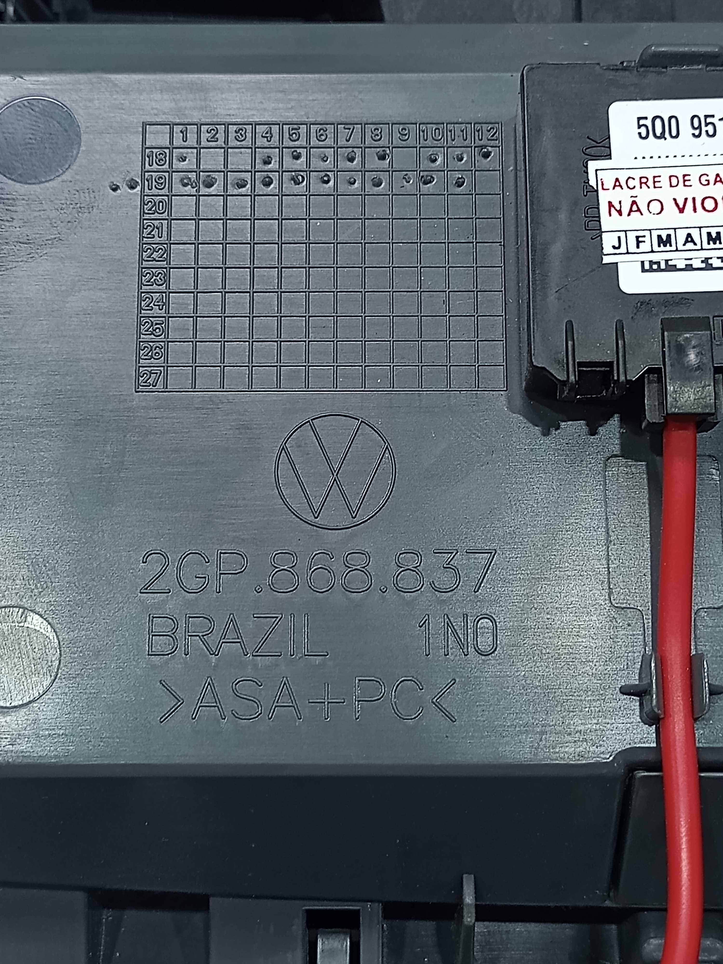 Luz Teto Cortesia Porta Óculos T-cross Sense Tsi 2020 6