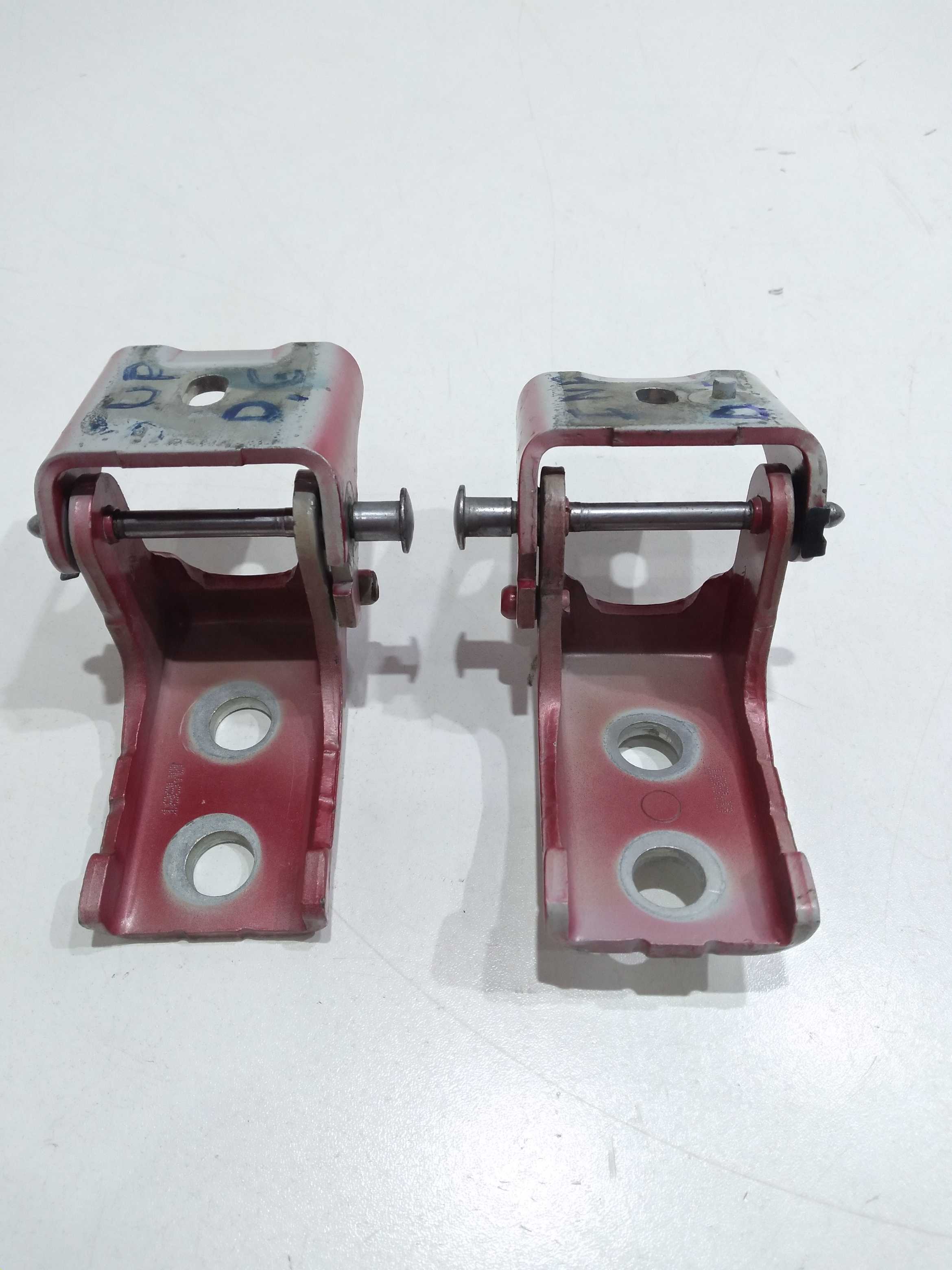Par Dobradiças Porta Dianteira Esquerda Citroën C3 Glx 2011 4