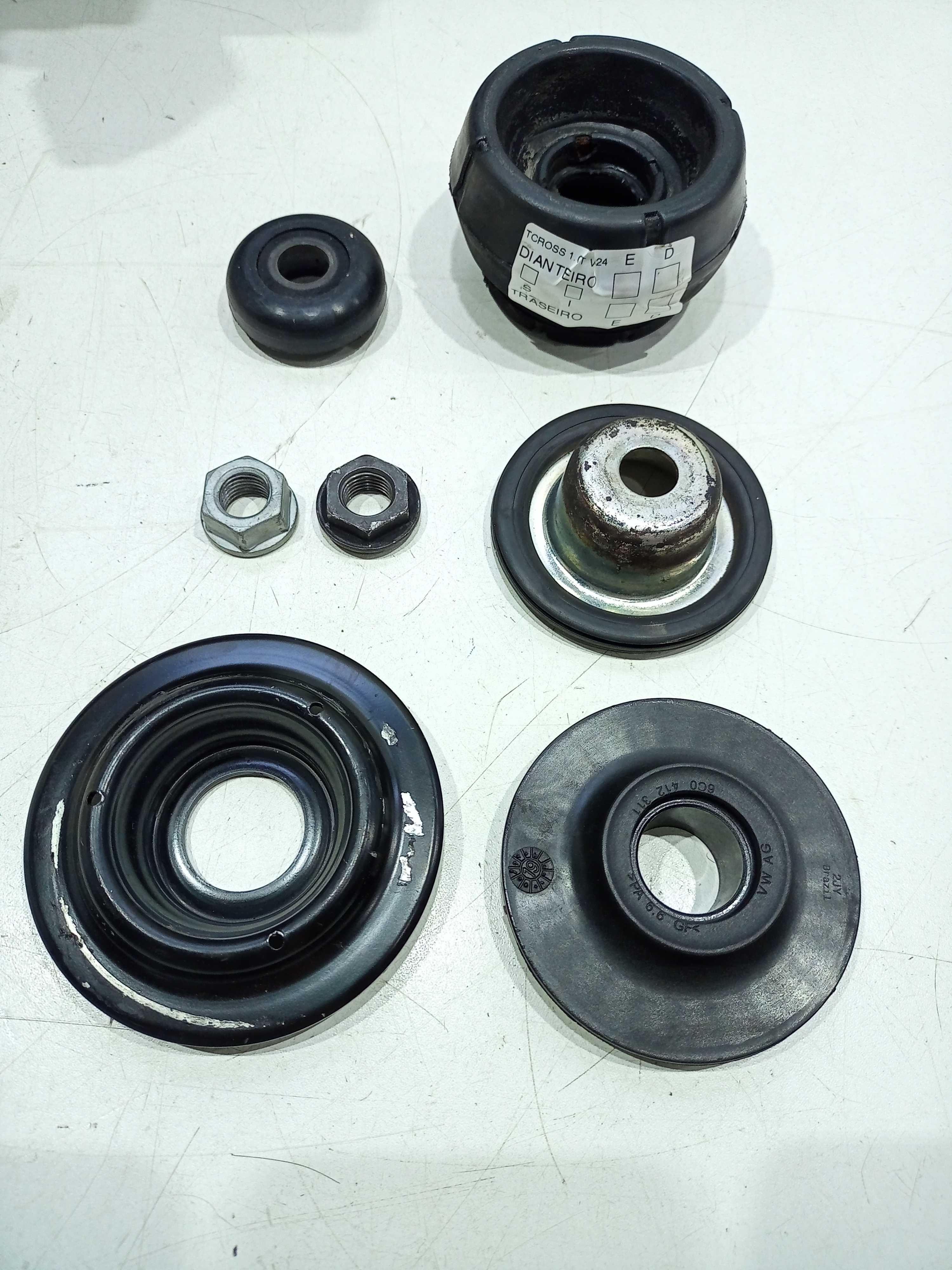 Kit Batente Coxim Do Amortecedor Dianteiro Vw T- Cross 2020 1