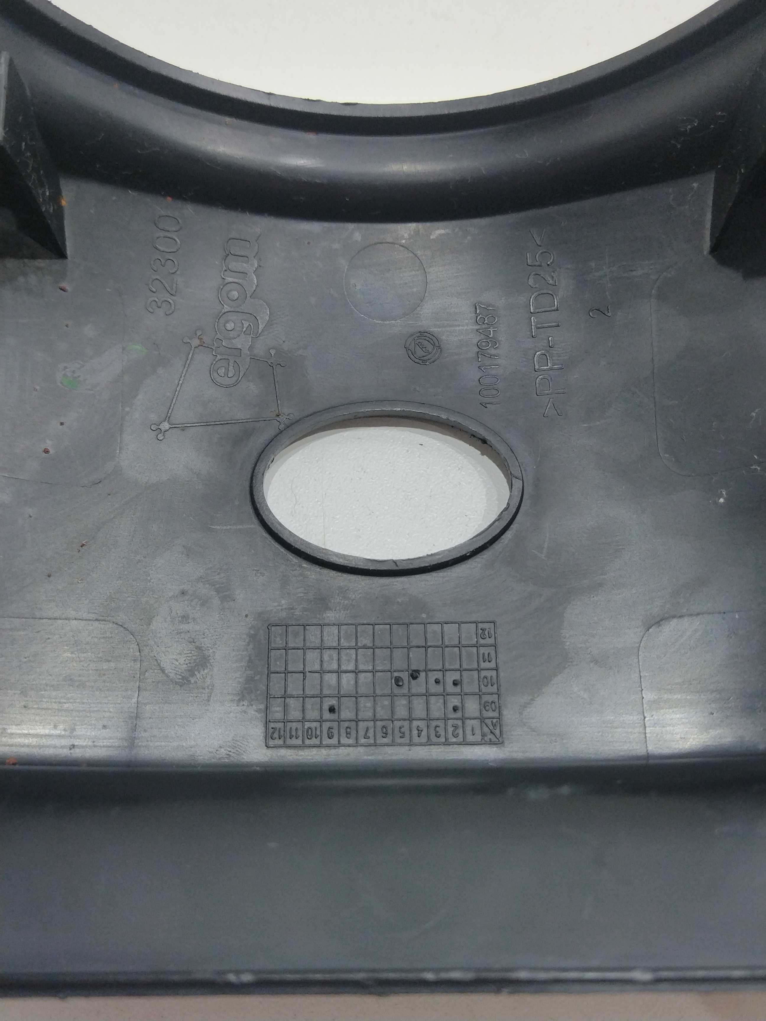 Moldura Superior Da Chave De Seta Fiat Uno Original 5