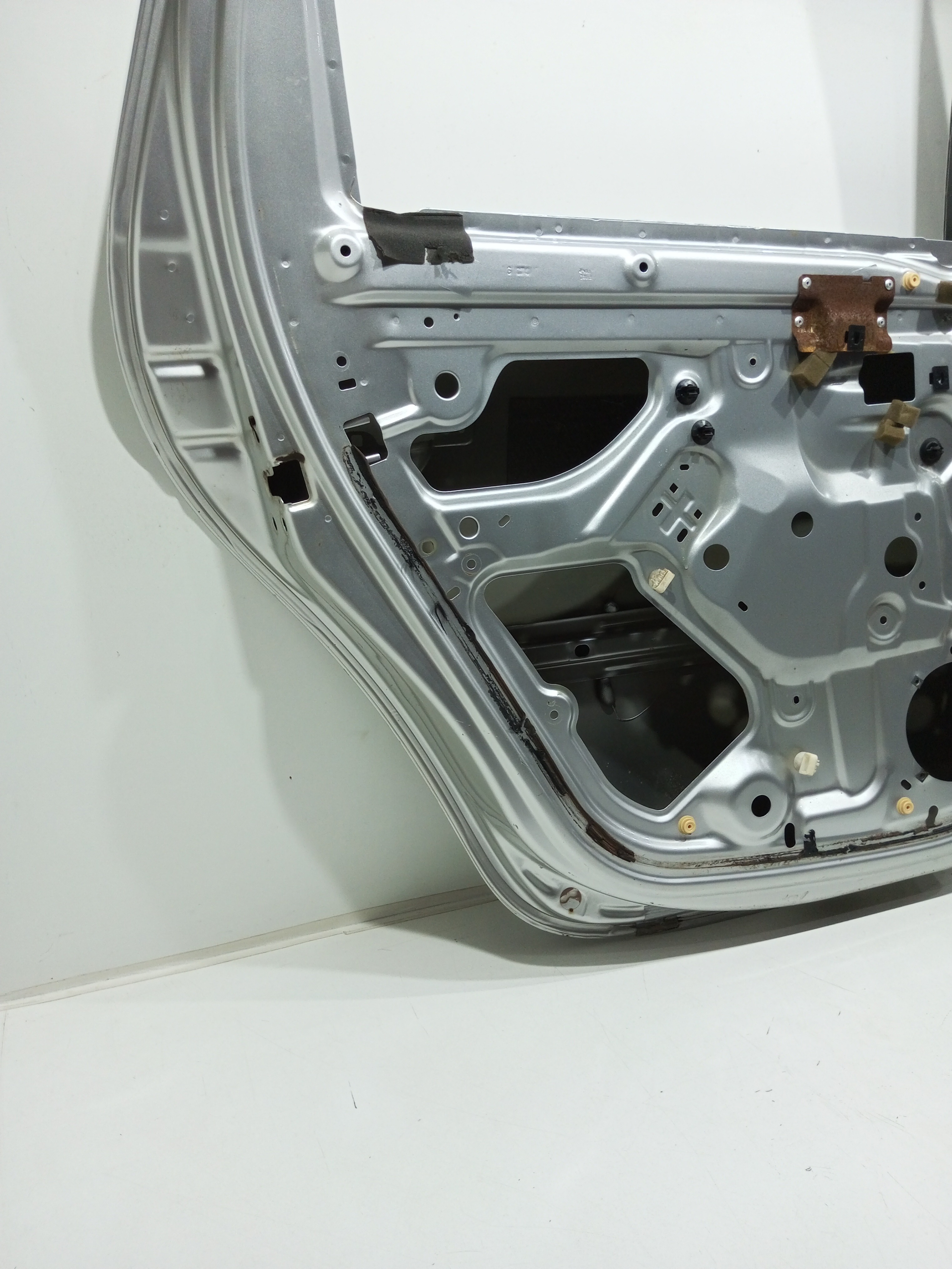 Porta Traseira Esquerda Renault Duster 1.6 2014 Dynamique Traseira Esquerdo Prata 2