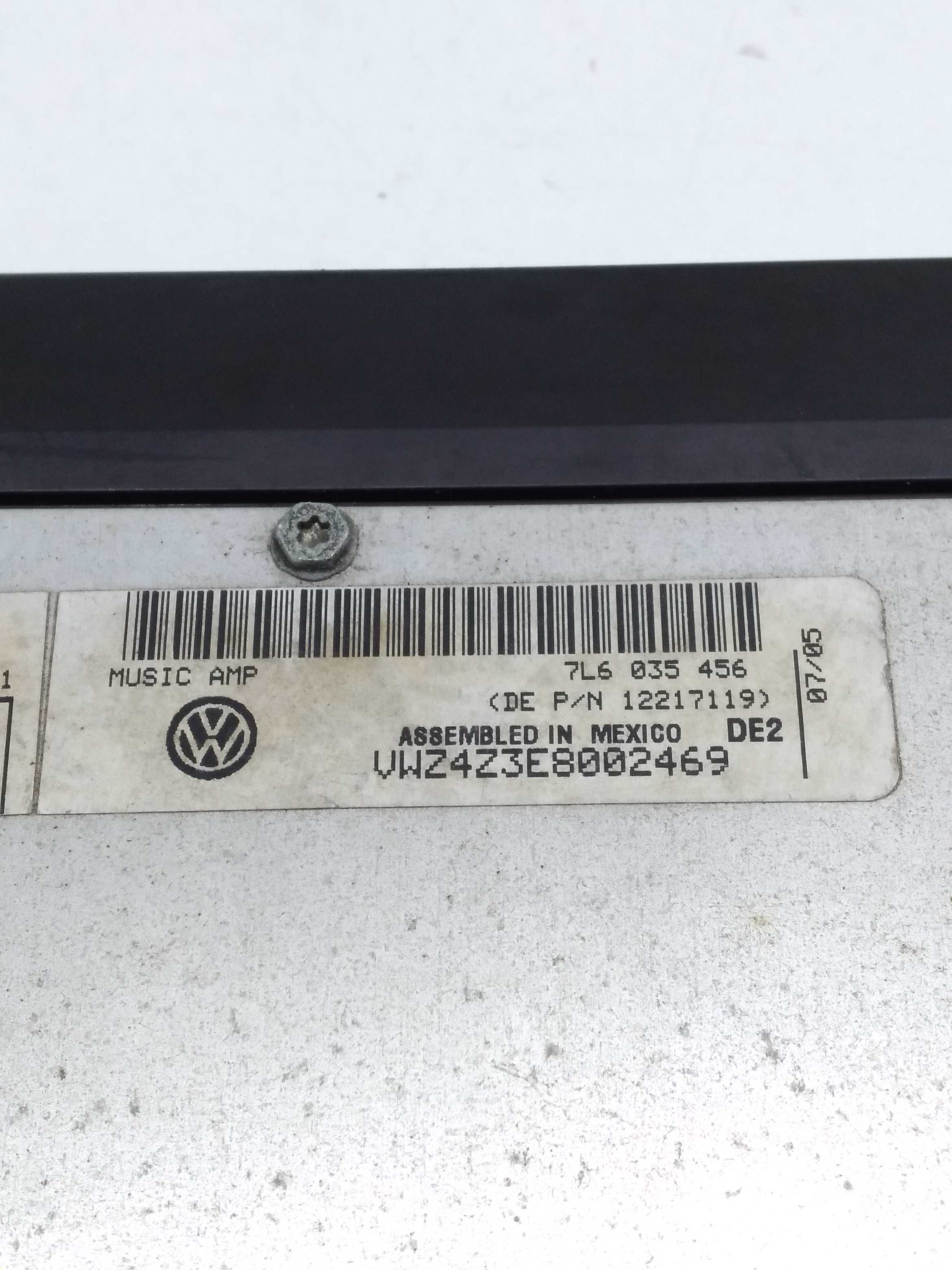Módulo De Som Vw Touareg 4.2 V8 2005 Original 2