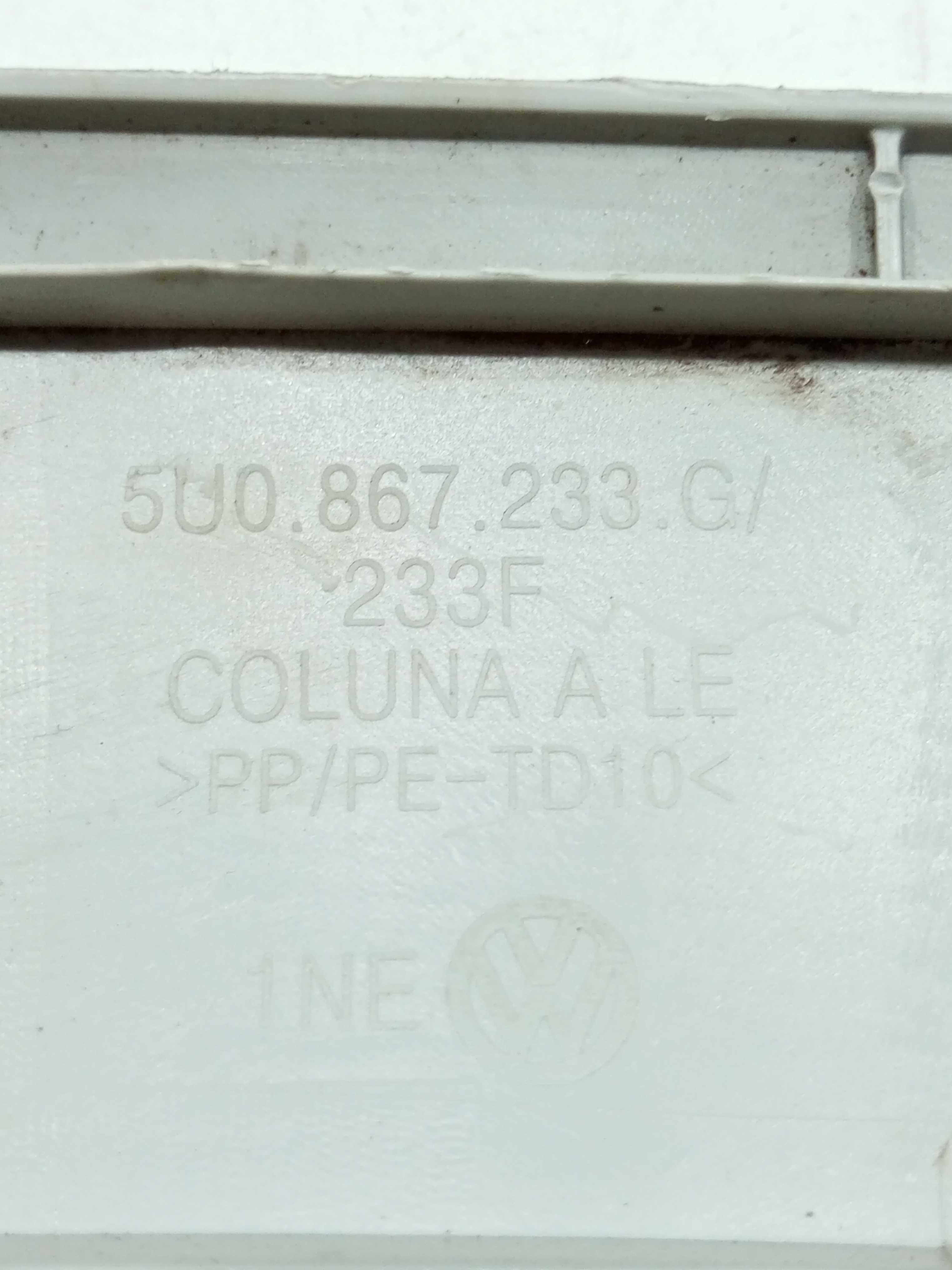 Moldura Lado Esquerdo Parabrisa Volkswagen Voyage G8 2019 6