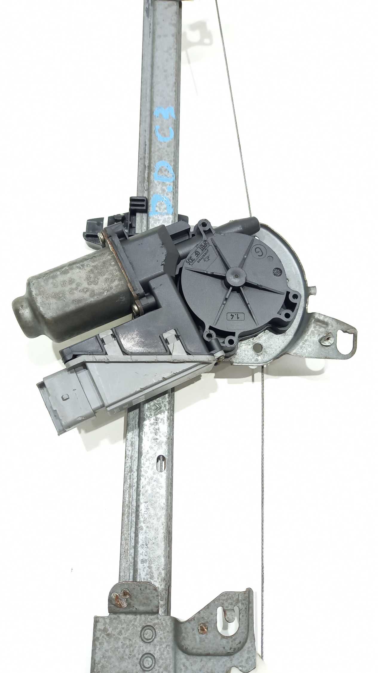 Máquina De Vidro Elétrica Diant. Direita Citroën C3 2006 7