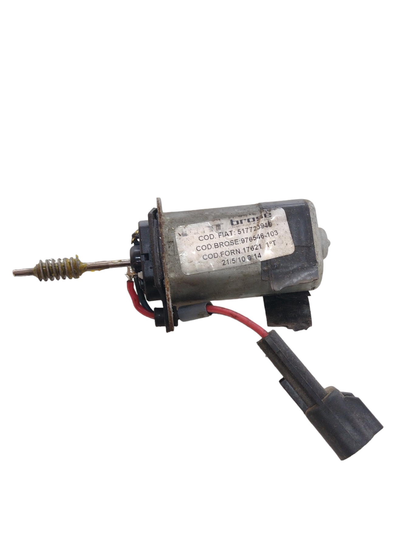 Motor Máquina Vidro L Esque Fiat Siena 2011 1.0 Fire Orig J 1